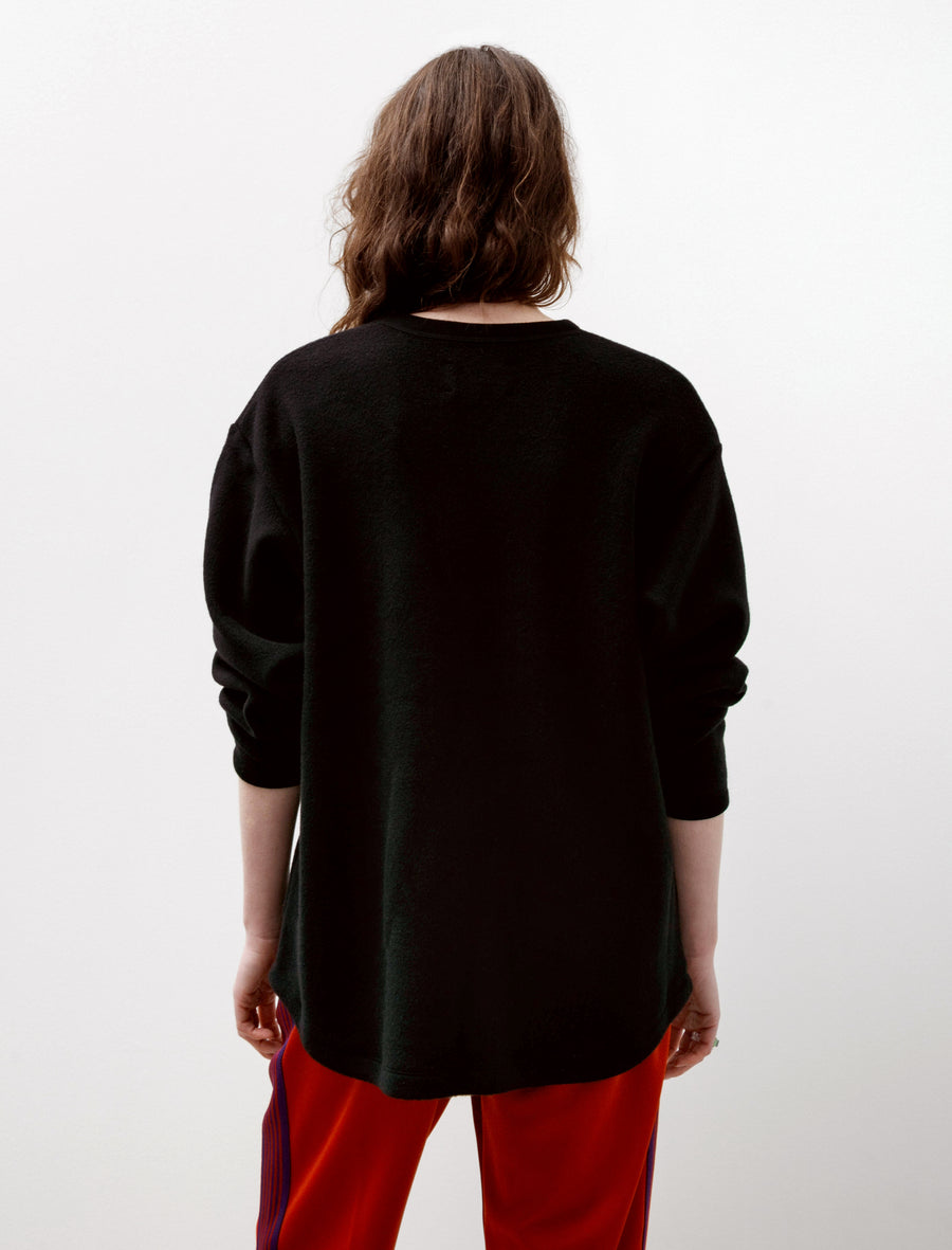 Crew Neck Pullover Black - Image 4