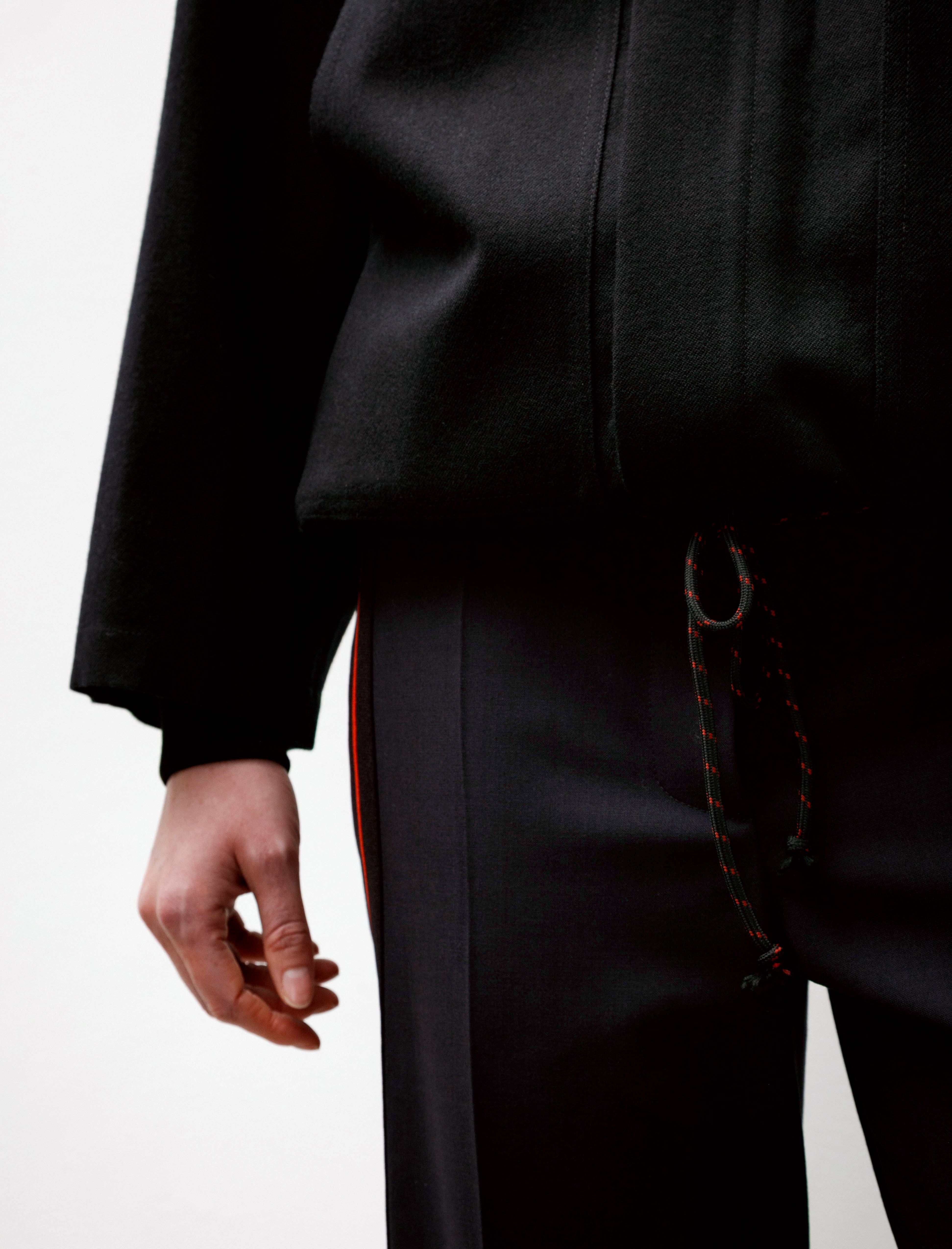 Hache Working Jacket Black