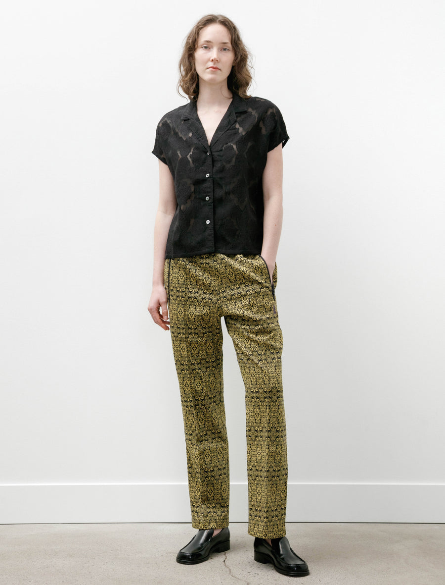 Track Pant Poly Jacquard Arabesque - Image 1