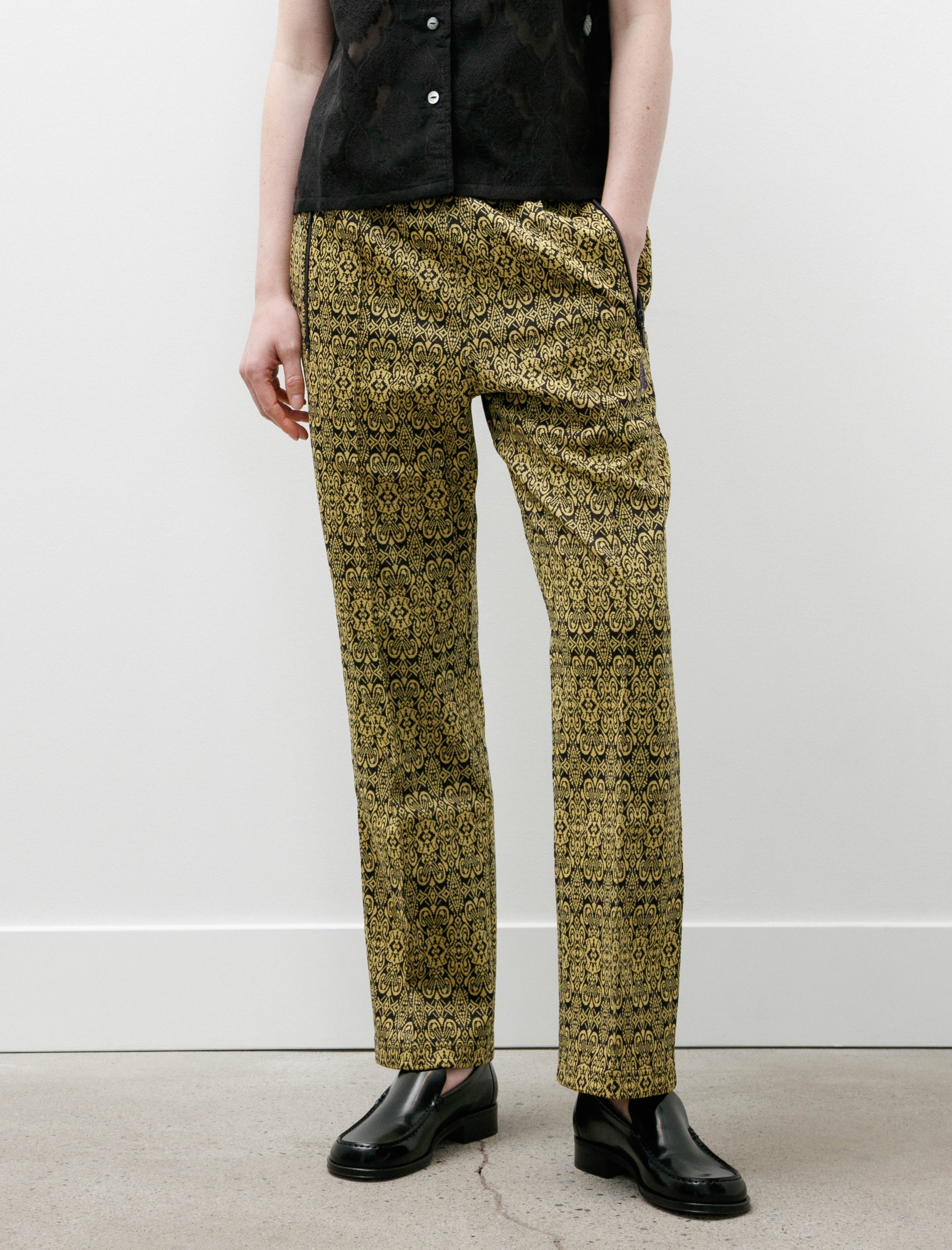 Needles Track Pant Poly Jacquard Arabesque