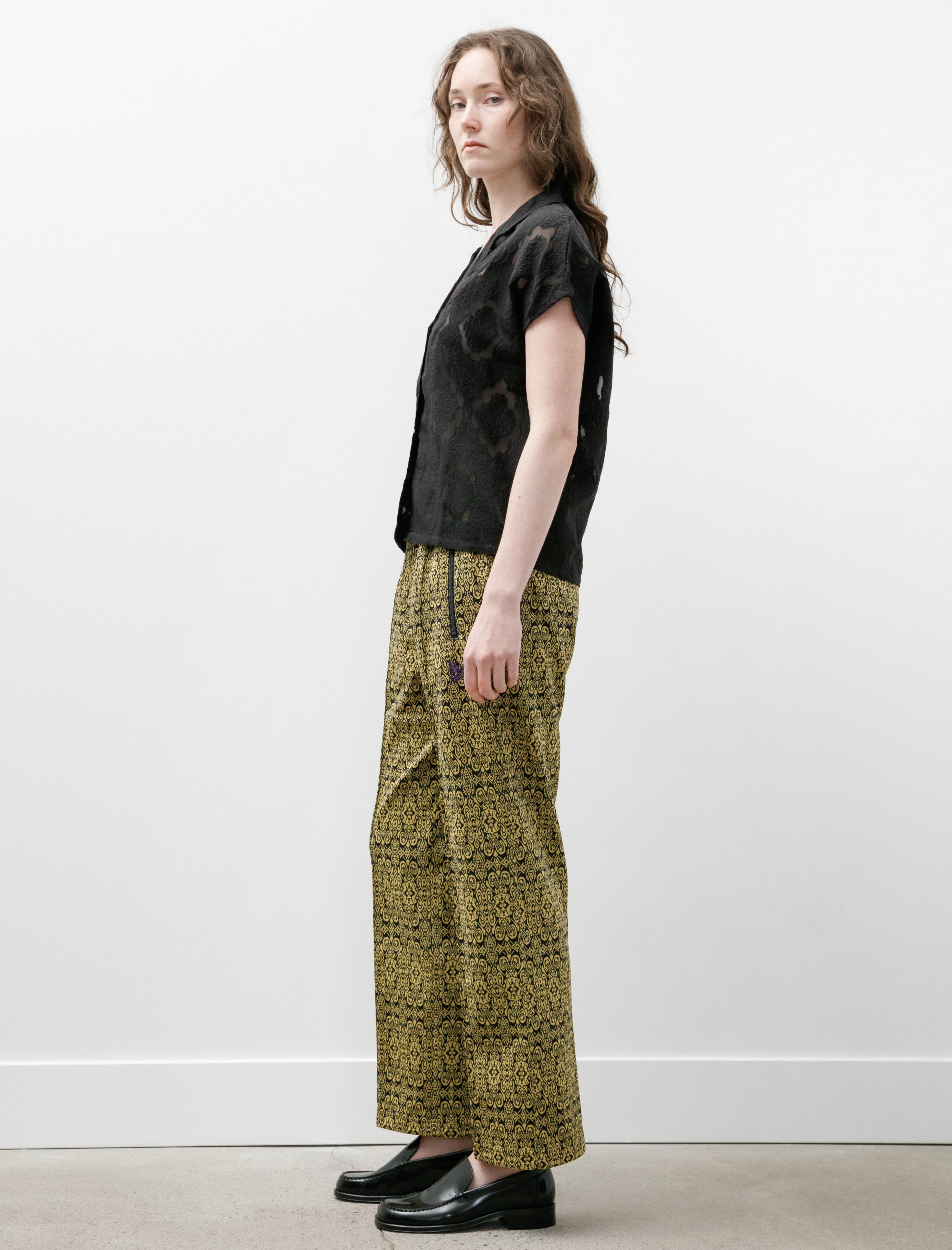 Needles Track Pant Poly Jacquard Arabesque