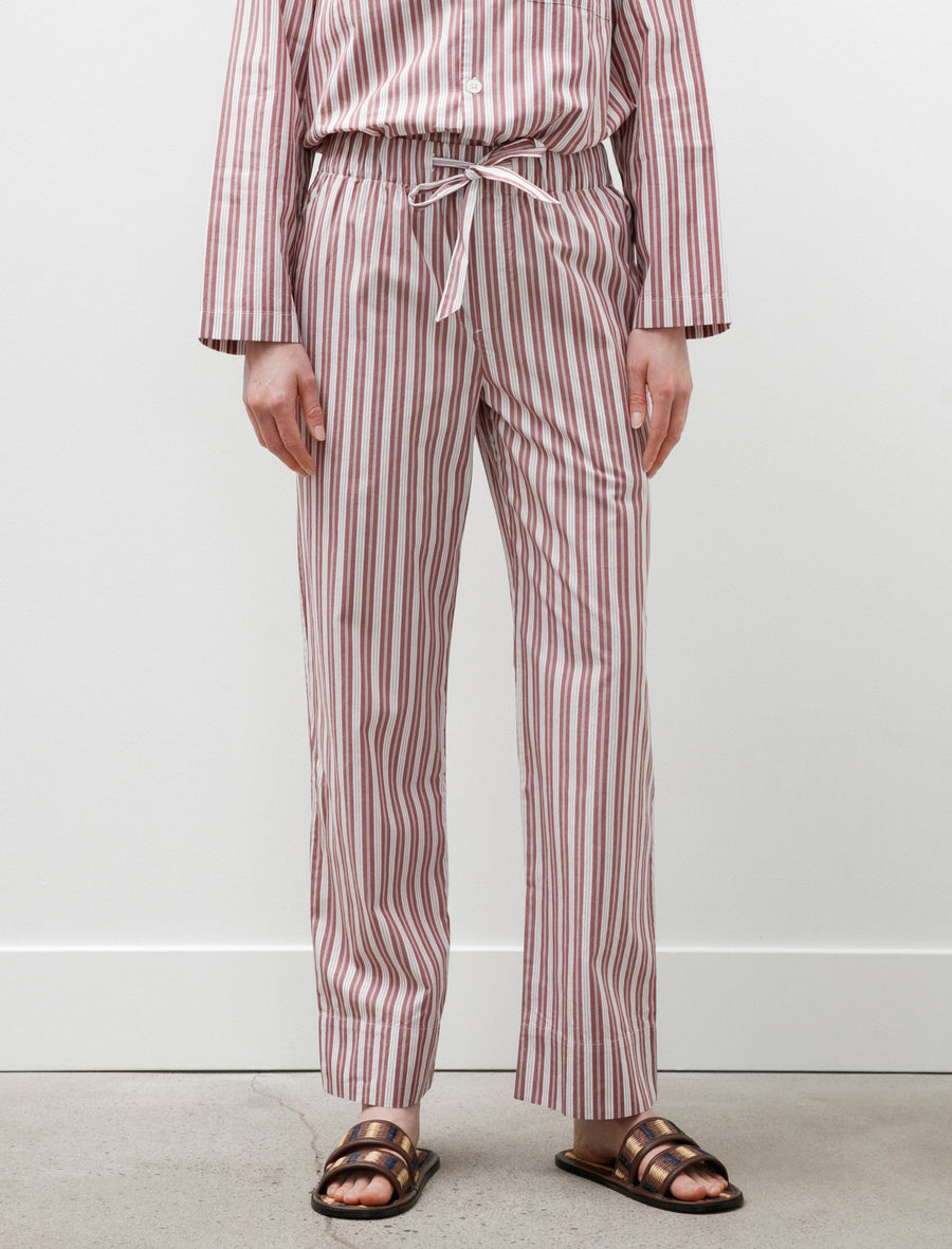 Poplin Pyjama Pants Rhubarb Stripe - Image 2