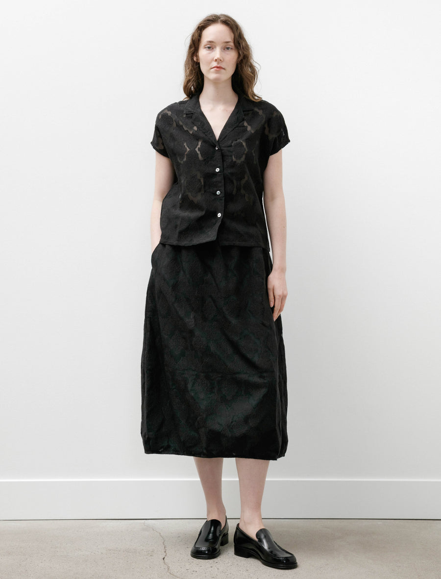 Balloon Skirt Victorian Sheer Purple - Image 1