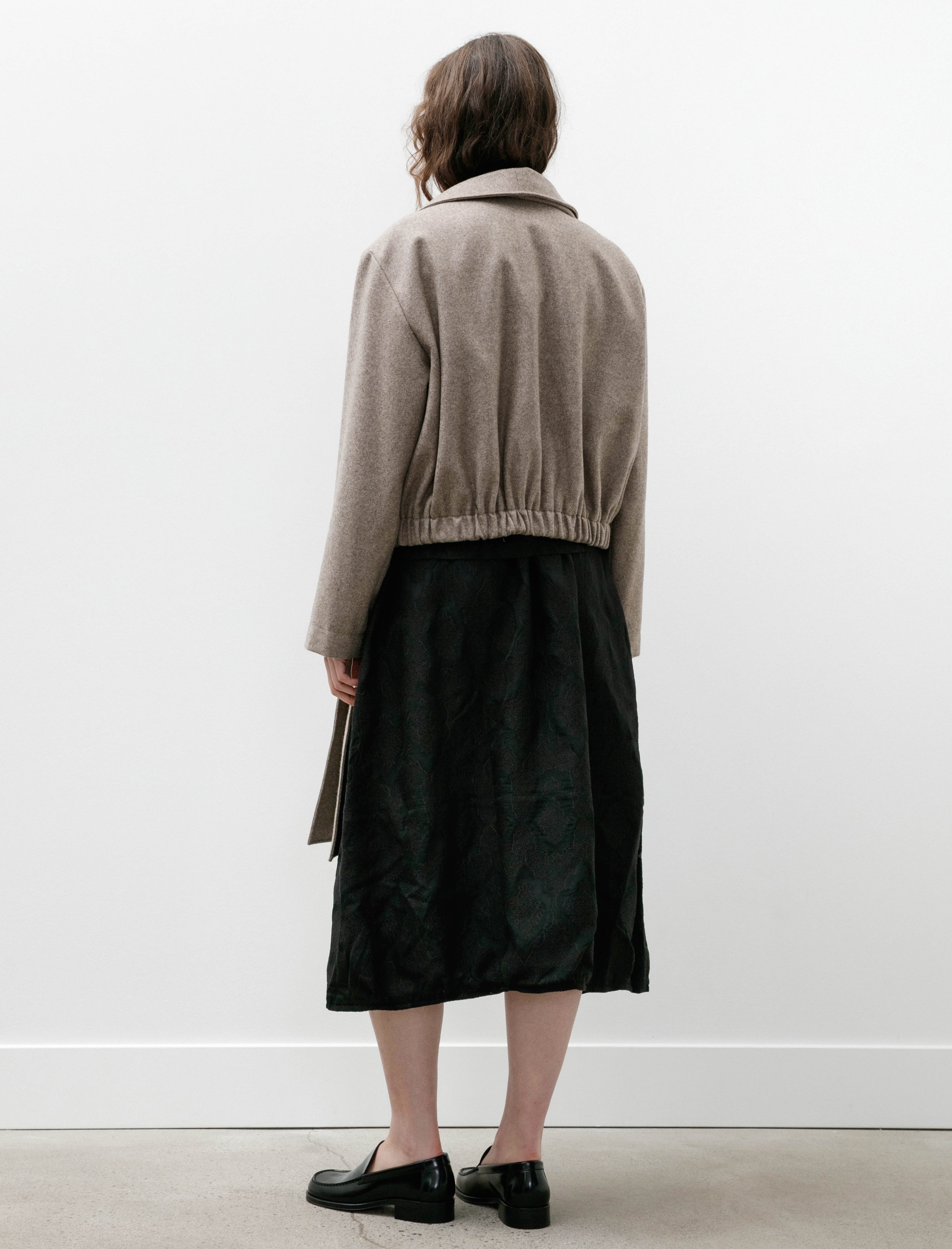 Sera Double Bomber Jacket Natural