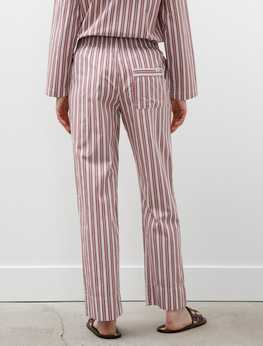 Poplin Pyjama Pants Rhubarb Stripe - Image 6
