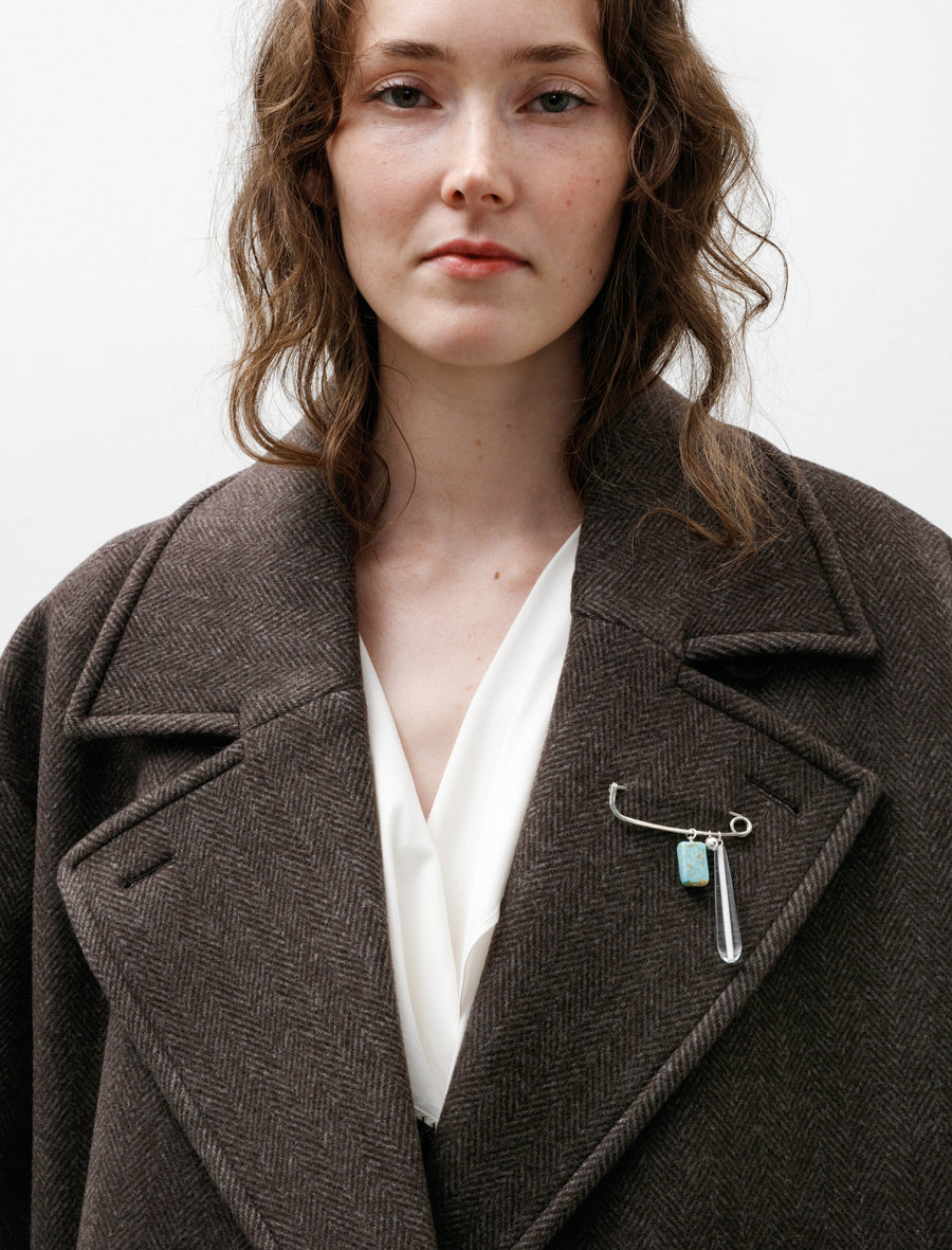 Pull Brooch Turquoise - Image 2