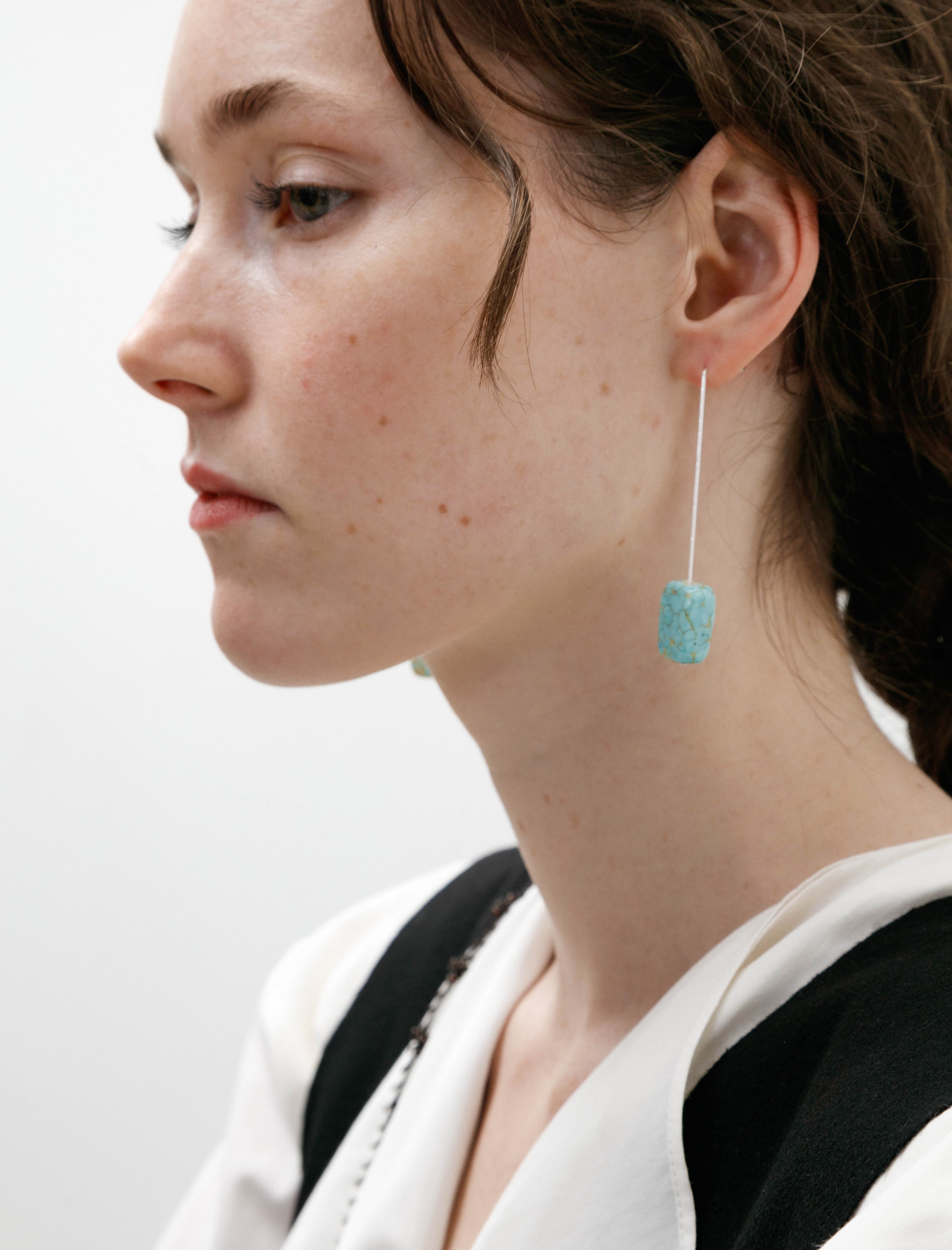 Sisi Joia Ren Earrings Turquoise
