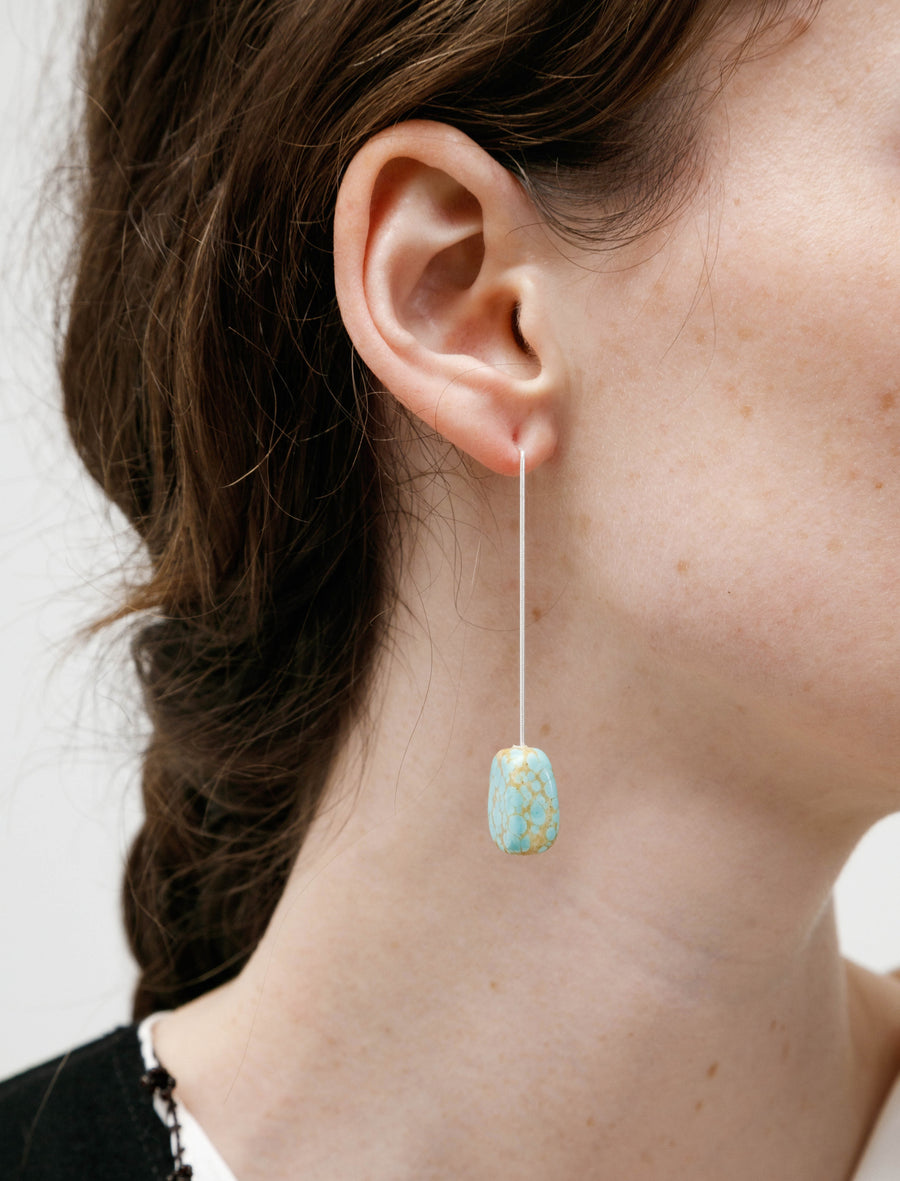 Ren Earrings Turquoise - Image 3