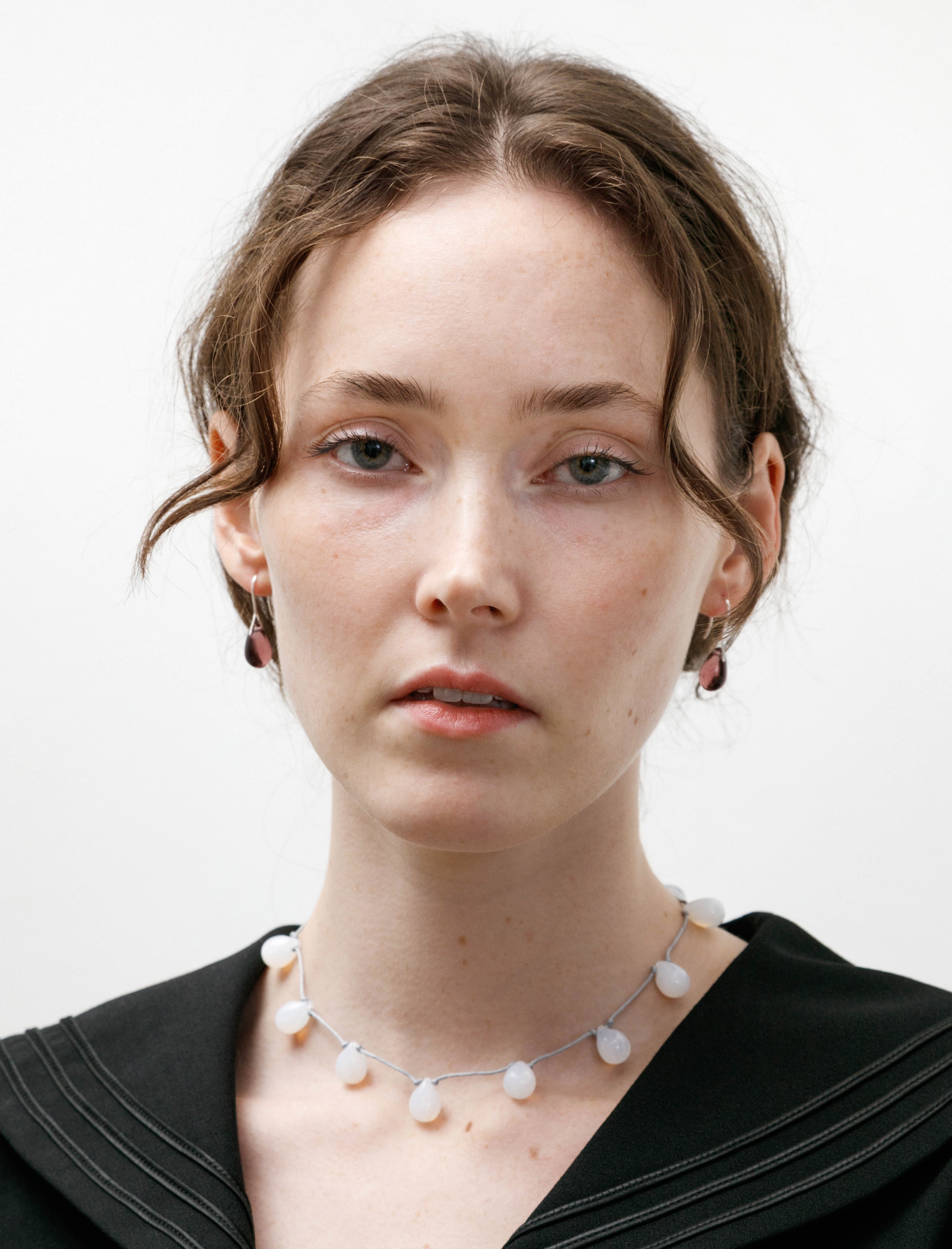 Sisi Joia Gota Mini Earrings Purple