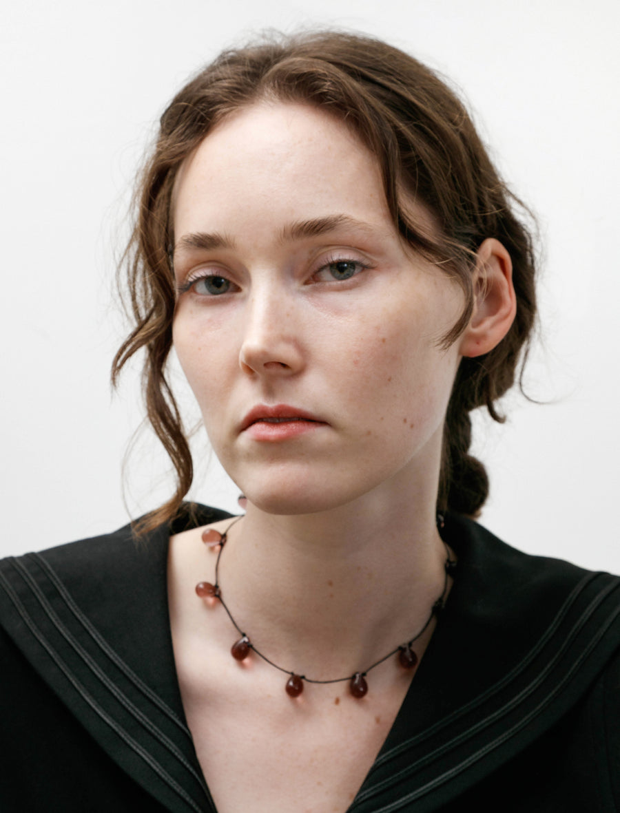 Noue Necklace Purple/Black - Image 1