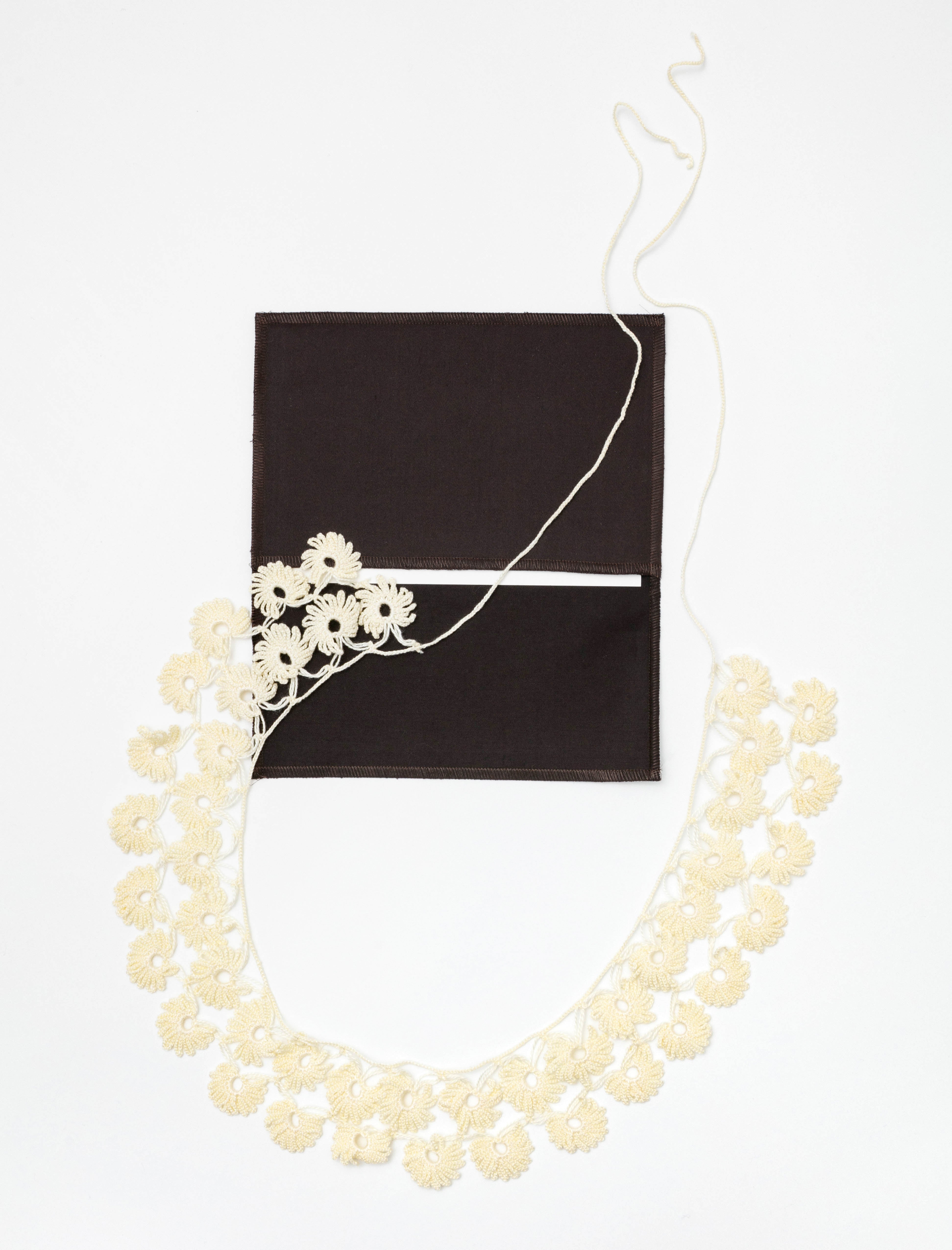 Sera Oya Embroidery Belt Beige