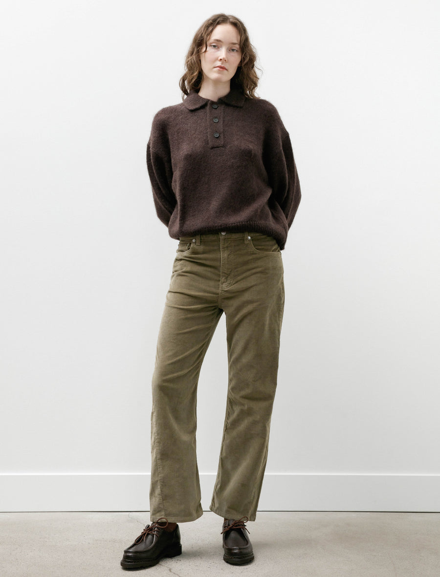 Denjo Pant Washed Corduroy Lichen - Image 1