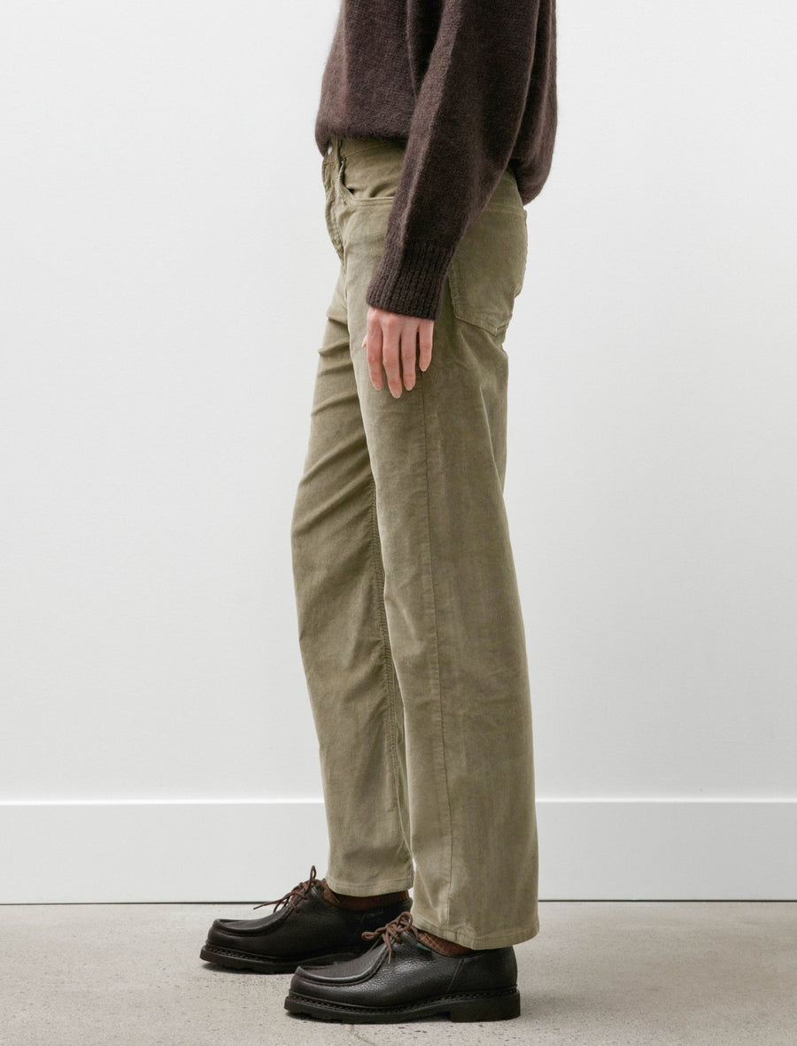 Denjo Pant Washed Corduroy Lichen - Image 4