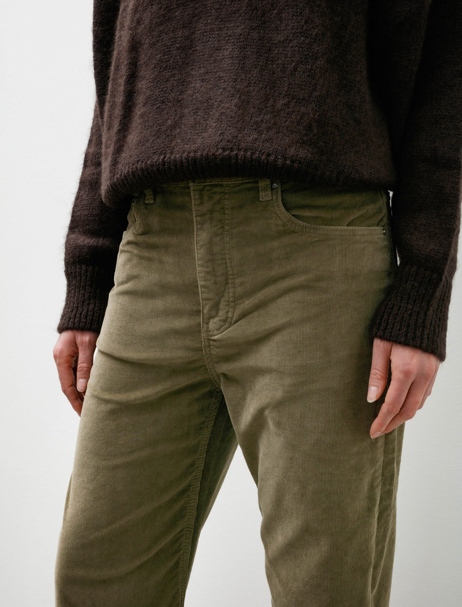 Denjo Pant Washed Corduroy Lichen - Image 7