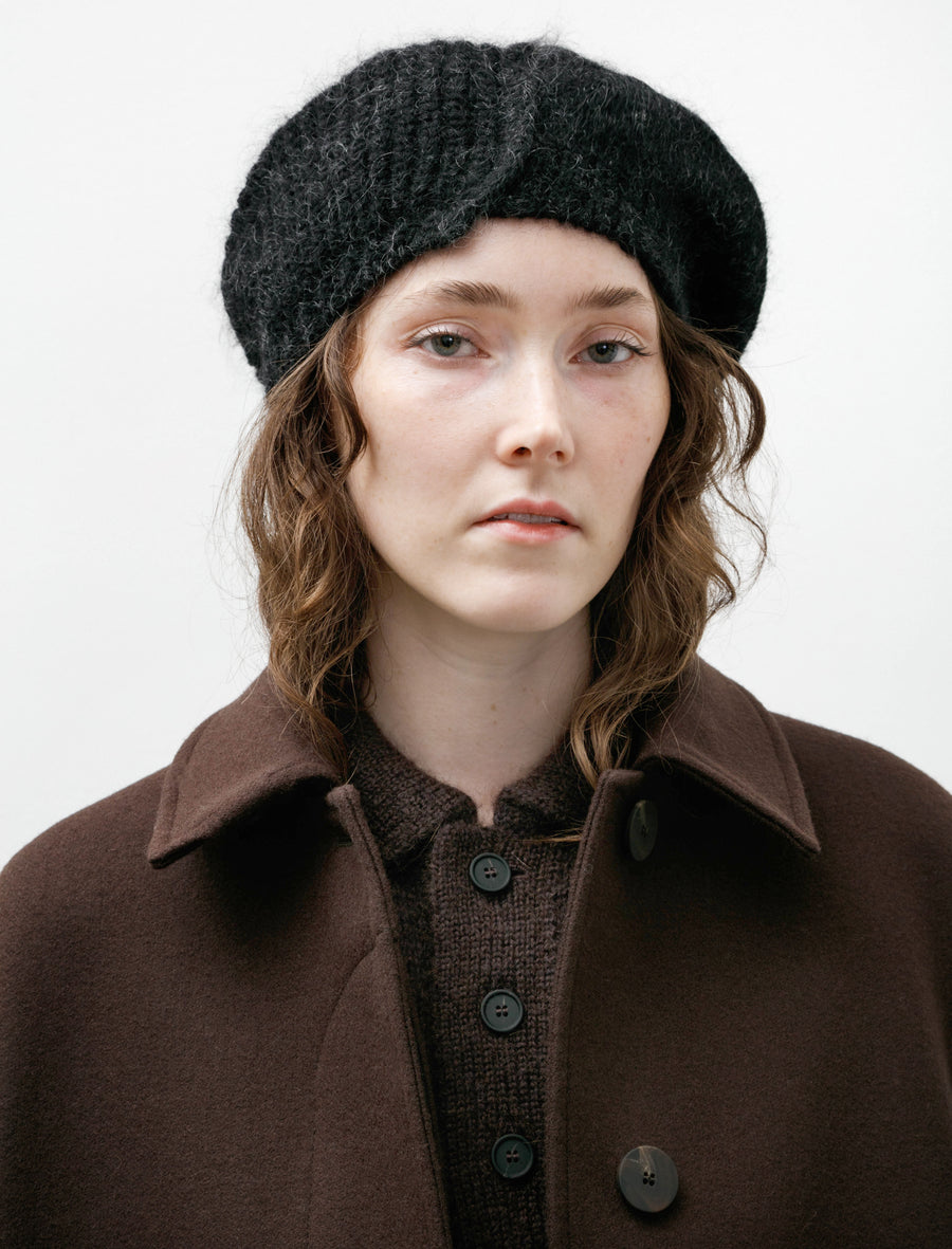 Patched Beret Black - Image 2