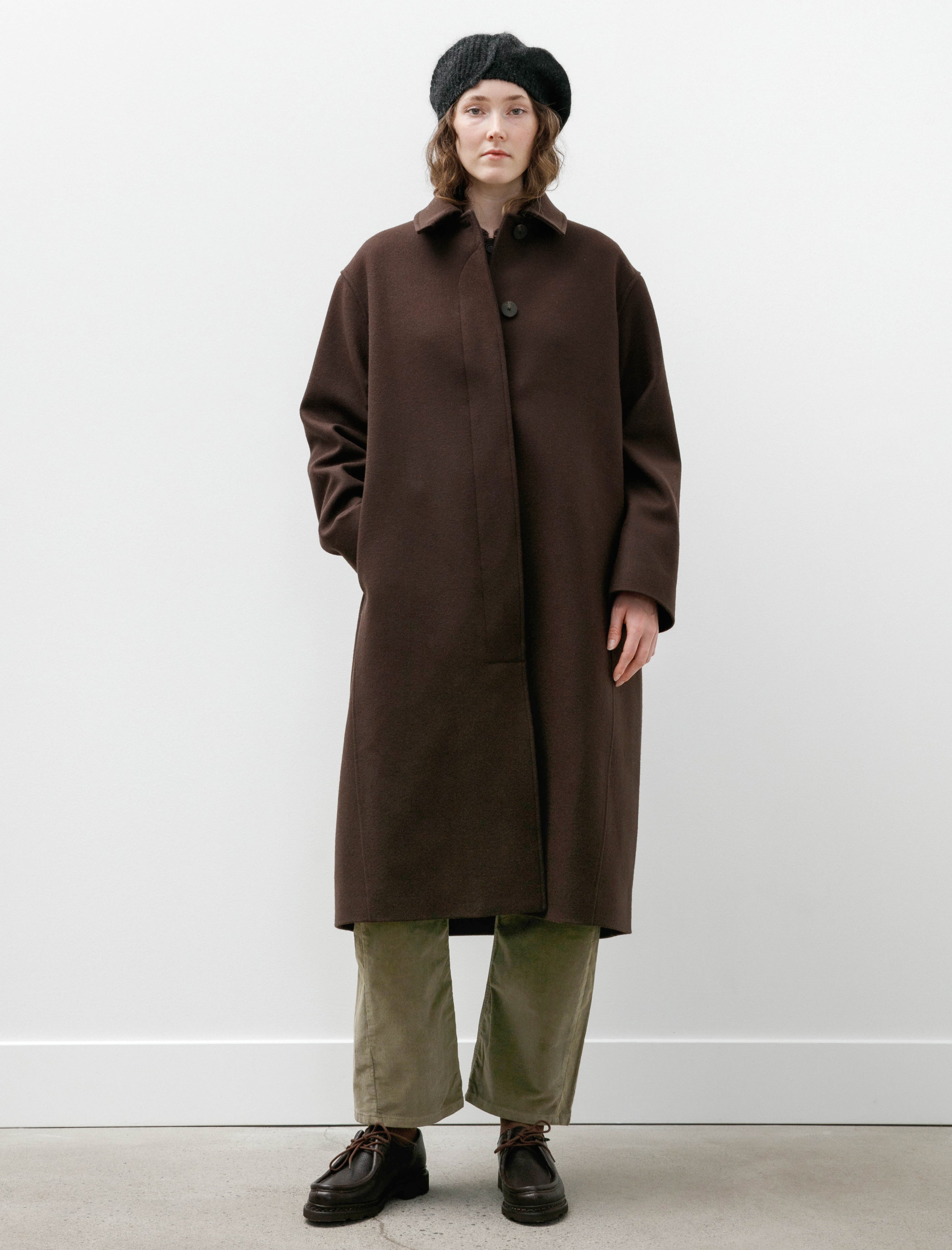Studio Nicholson Ria Coat Espresso