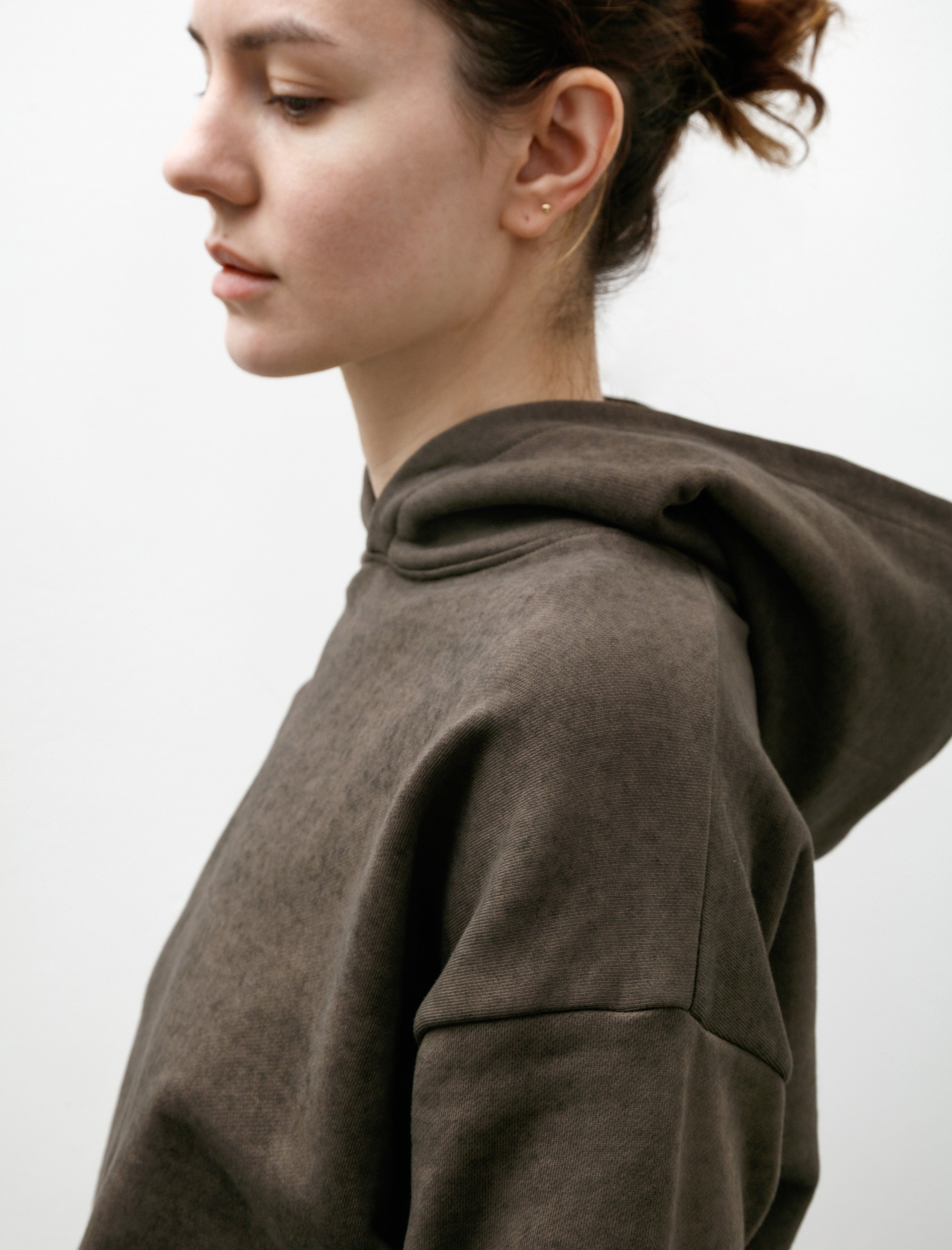 Lauren Manoogian Layer Hoodie Painted Barnwood