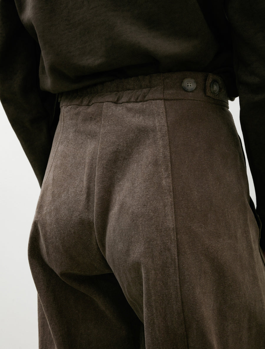 Canvas Pants Washed Cinder - Image 8