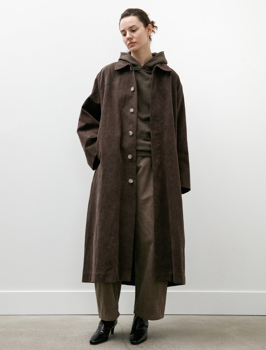 Canvas Car Coat Washed Soil - Image 1