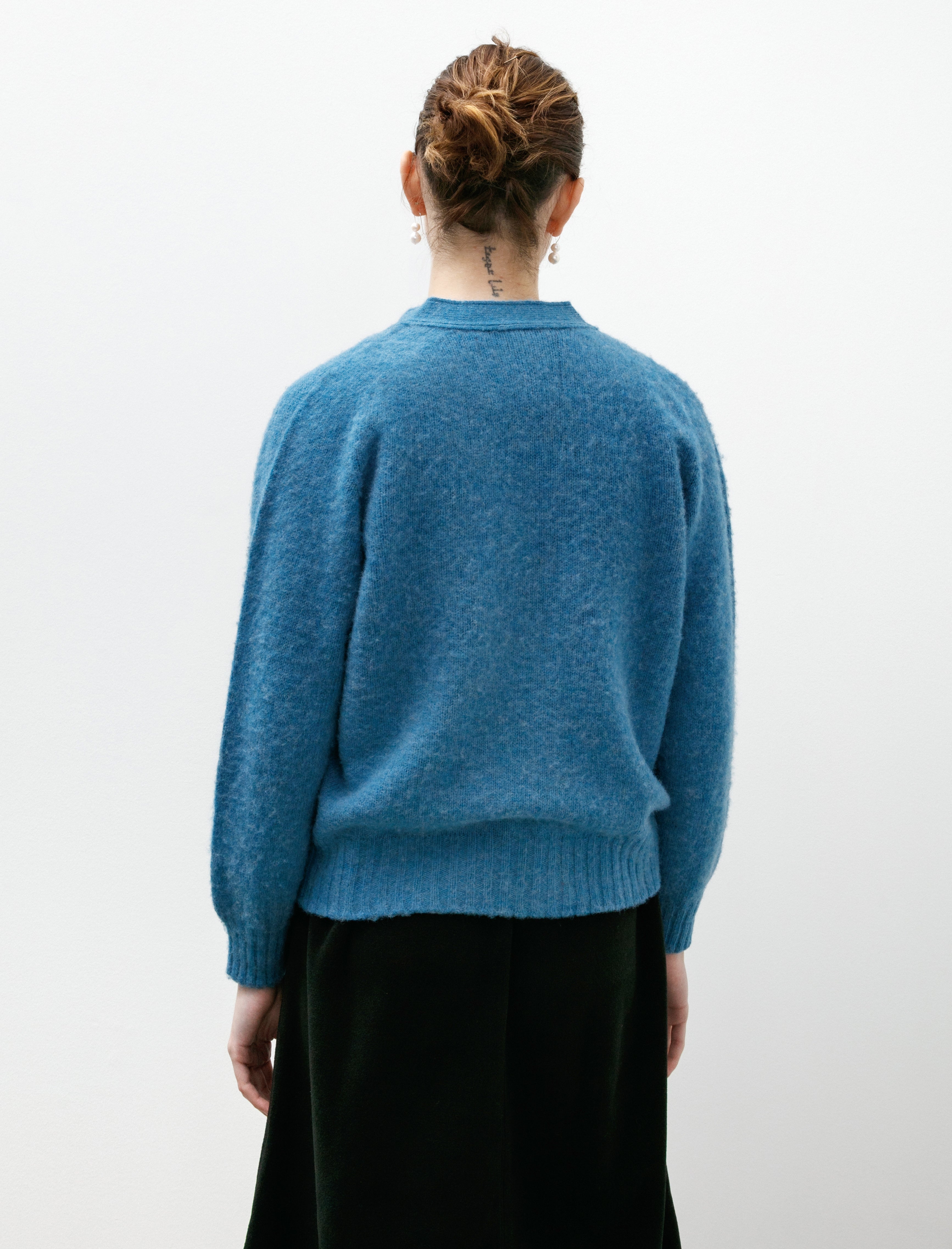 Howlin' Shaggy Bear Women Cardigan Lunar