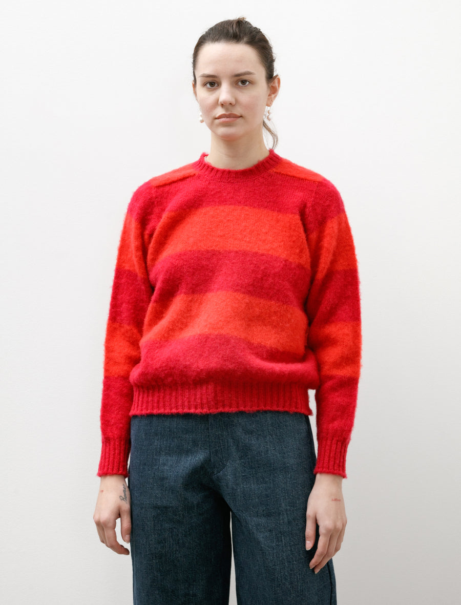 Shaggy Bear Women Chunky Stripes Astral - Image 1