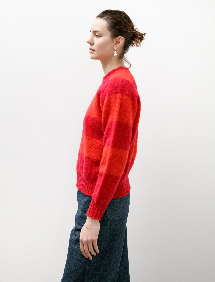 Shaggy Bear Women Chunky Stripes Astral - Image 3