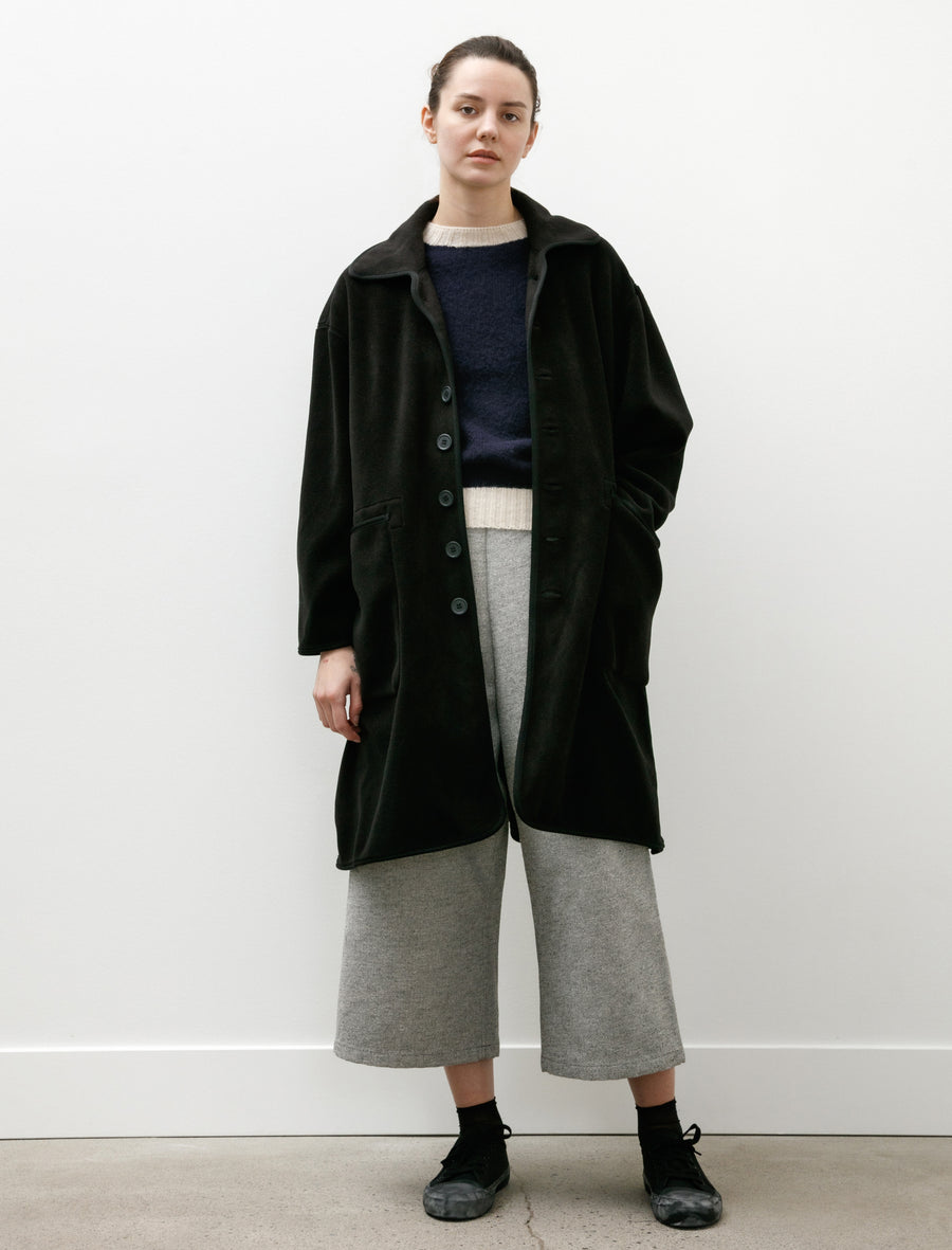 W-R19 F-1 Balmacaan Coat Black 300 - Image 1
