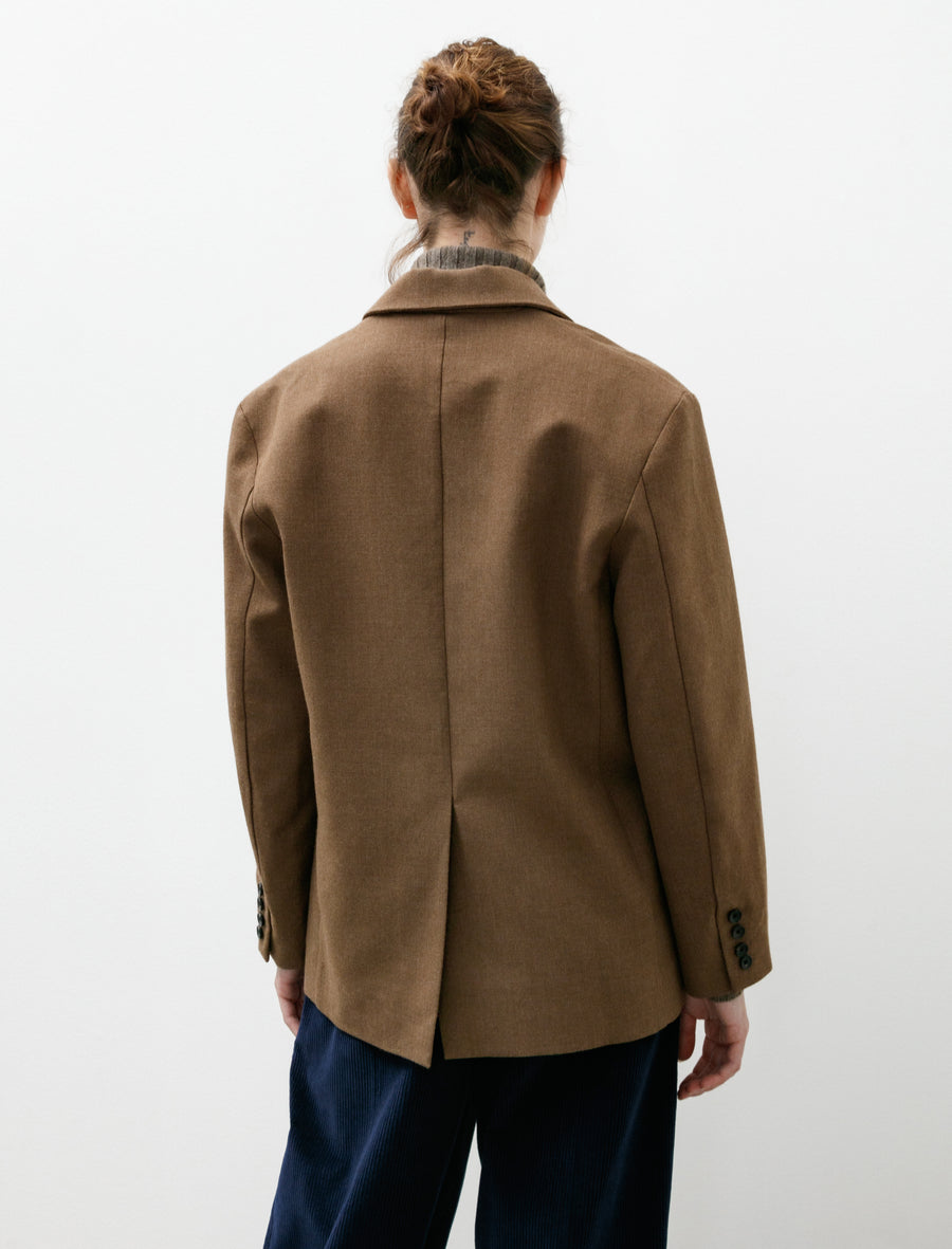 British Wool Andie Blazer Tobacco - Image 4