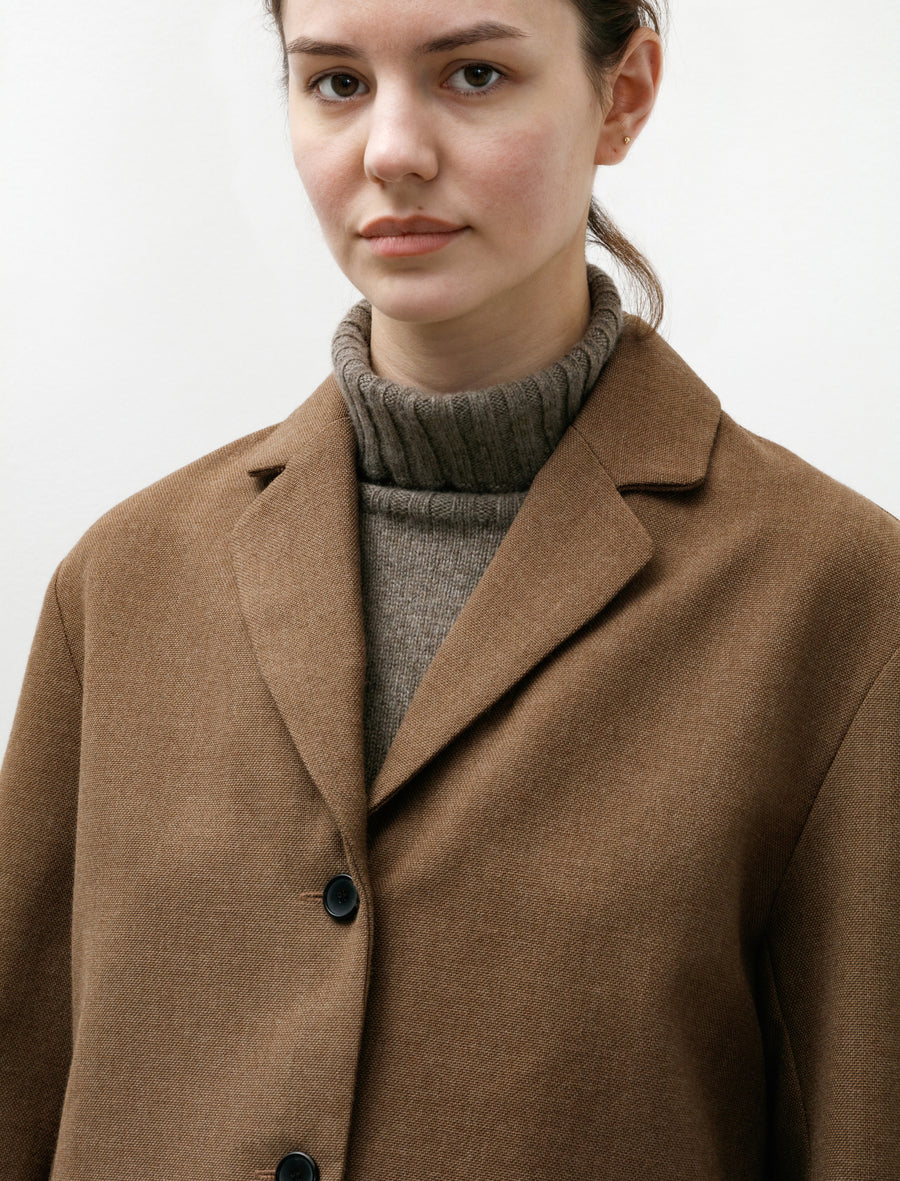 British Wool Andie Blazer Tobacco - Image 5