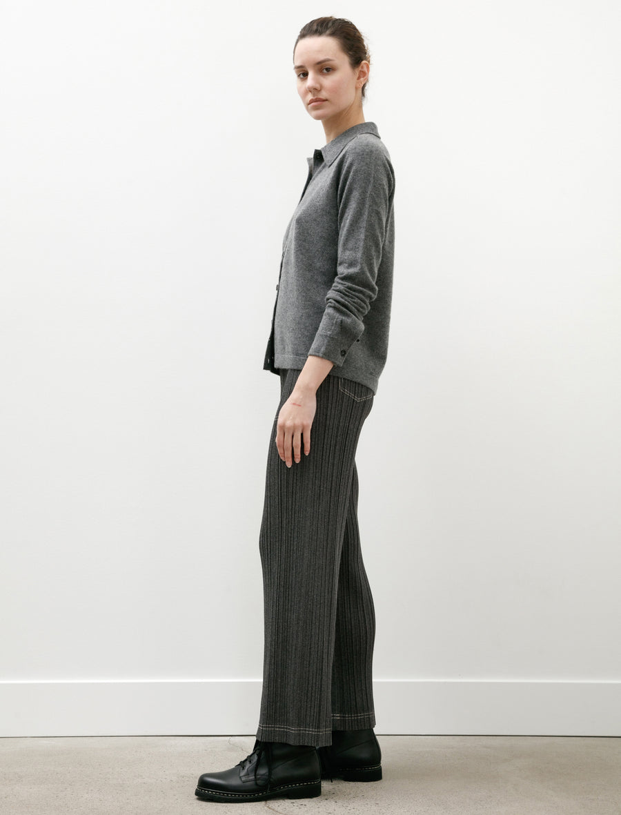 Cotton Denim Pants Black - Image 3