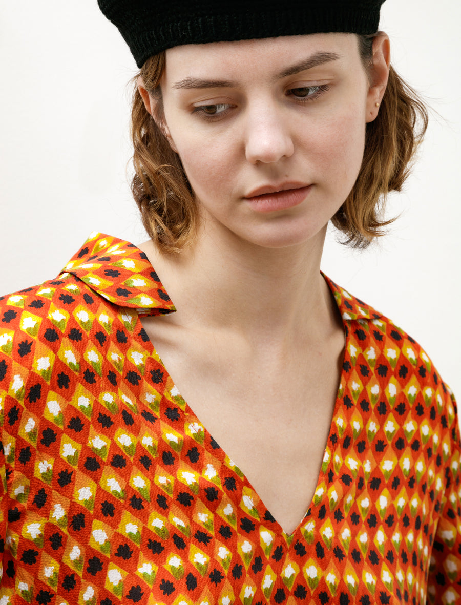 Orana Dress Red Multi - Image 2