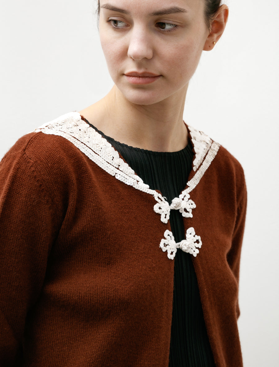 Astoria Cardigan Brown - Image 4