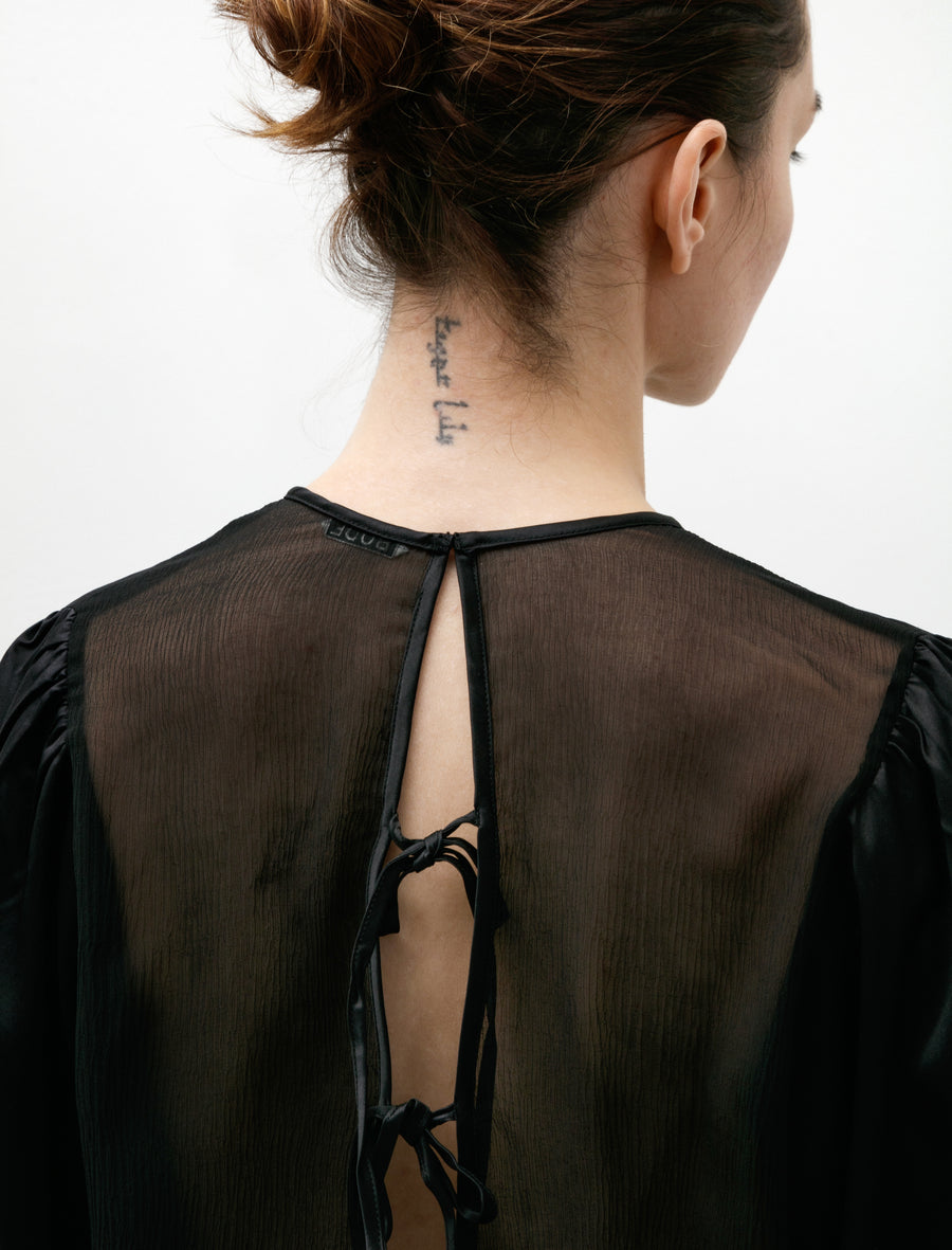 Belle Blouse Black - Image 4