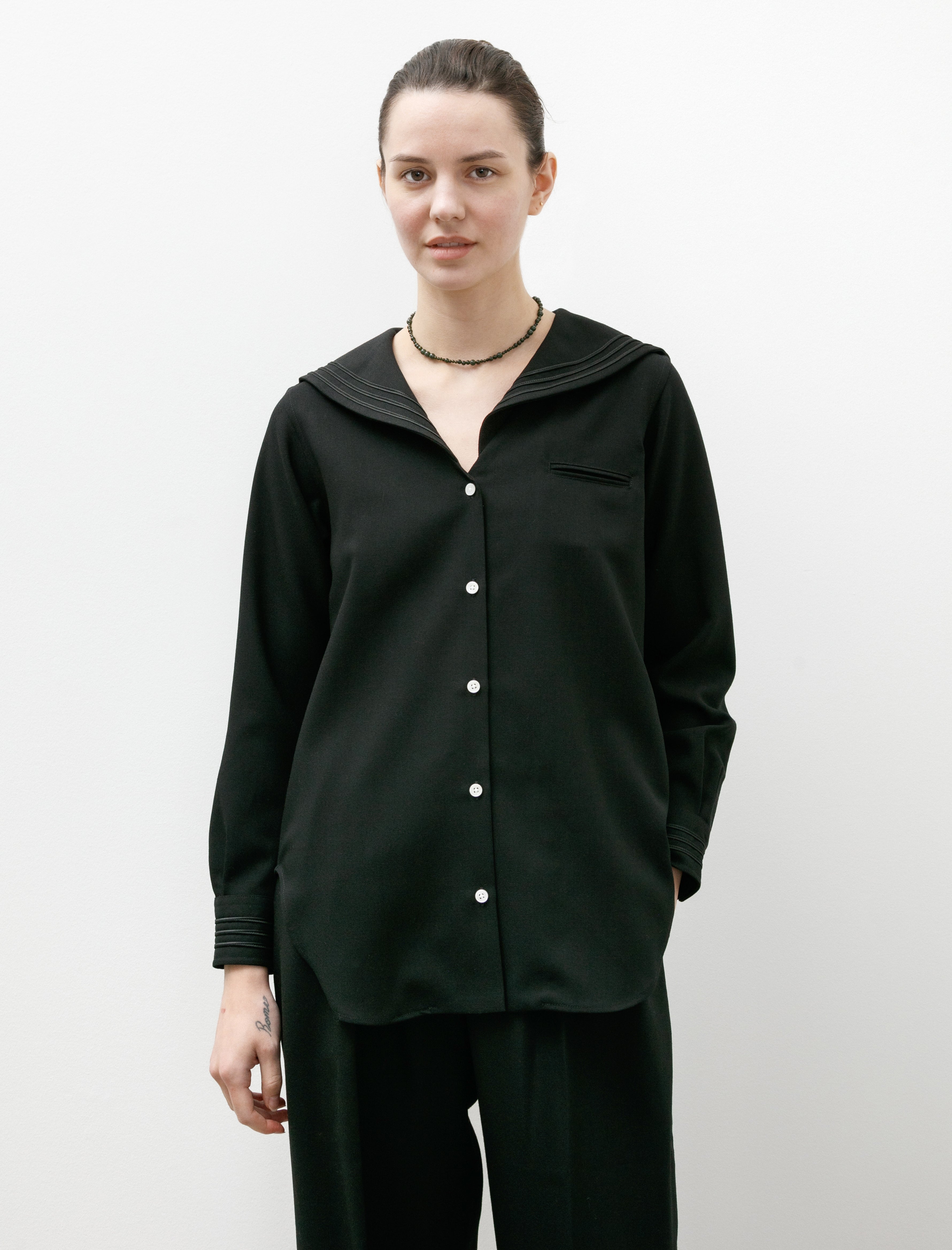 Bode Astor Blouse Black