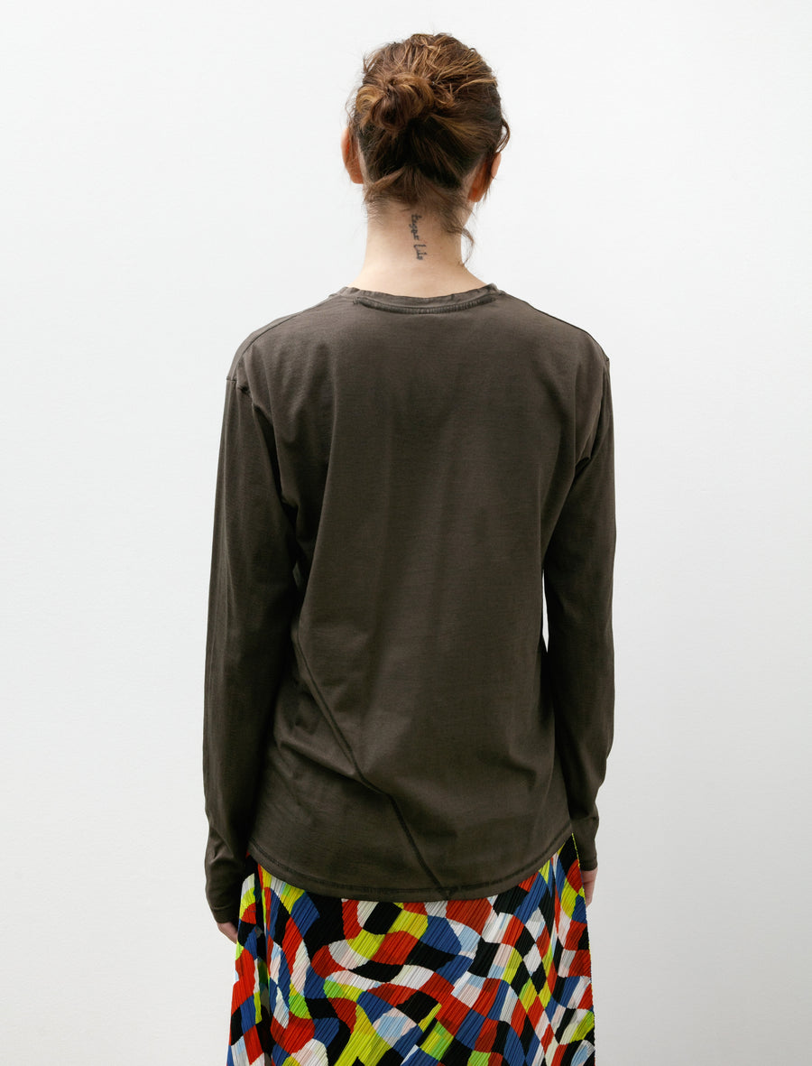 Bias Long Sleeve Tee Painted Barnwood - Image 3