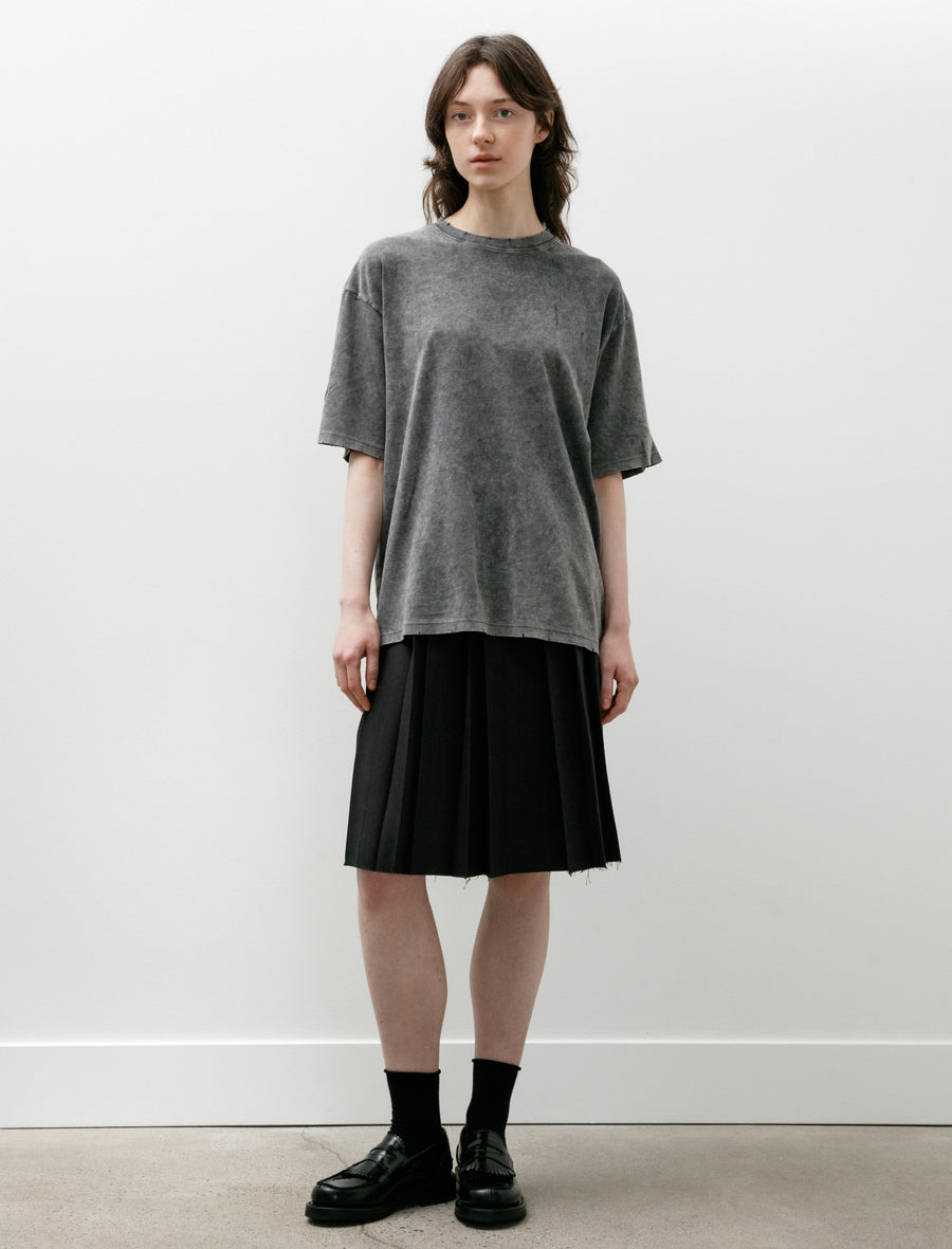 Pleat Skirt Dark Grey - Image 1