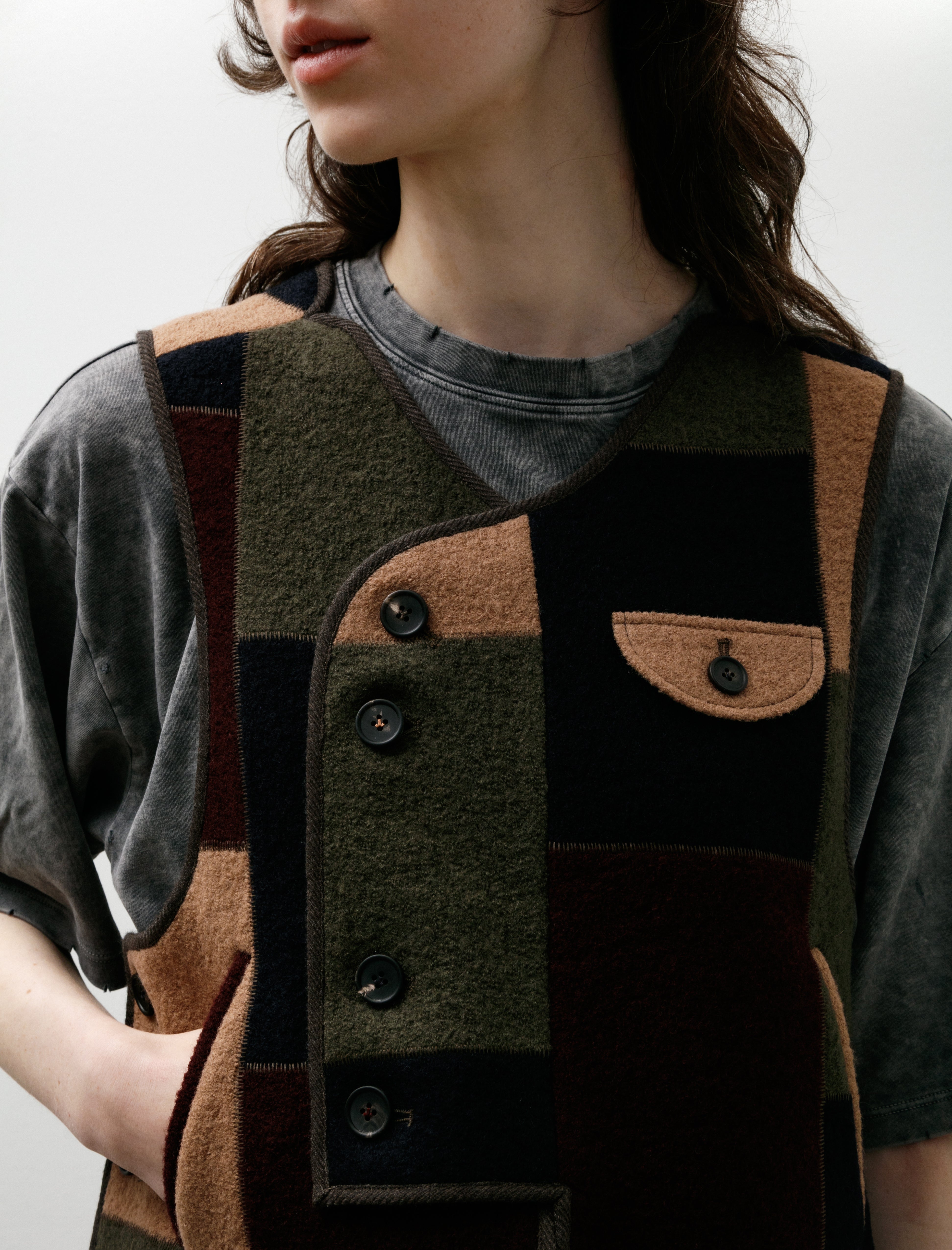 Seventyfive Pipa Vest Forest Patch