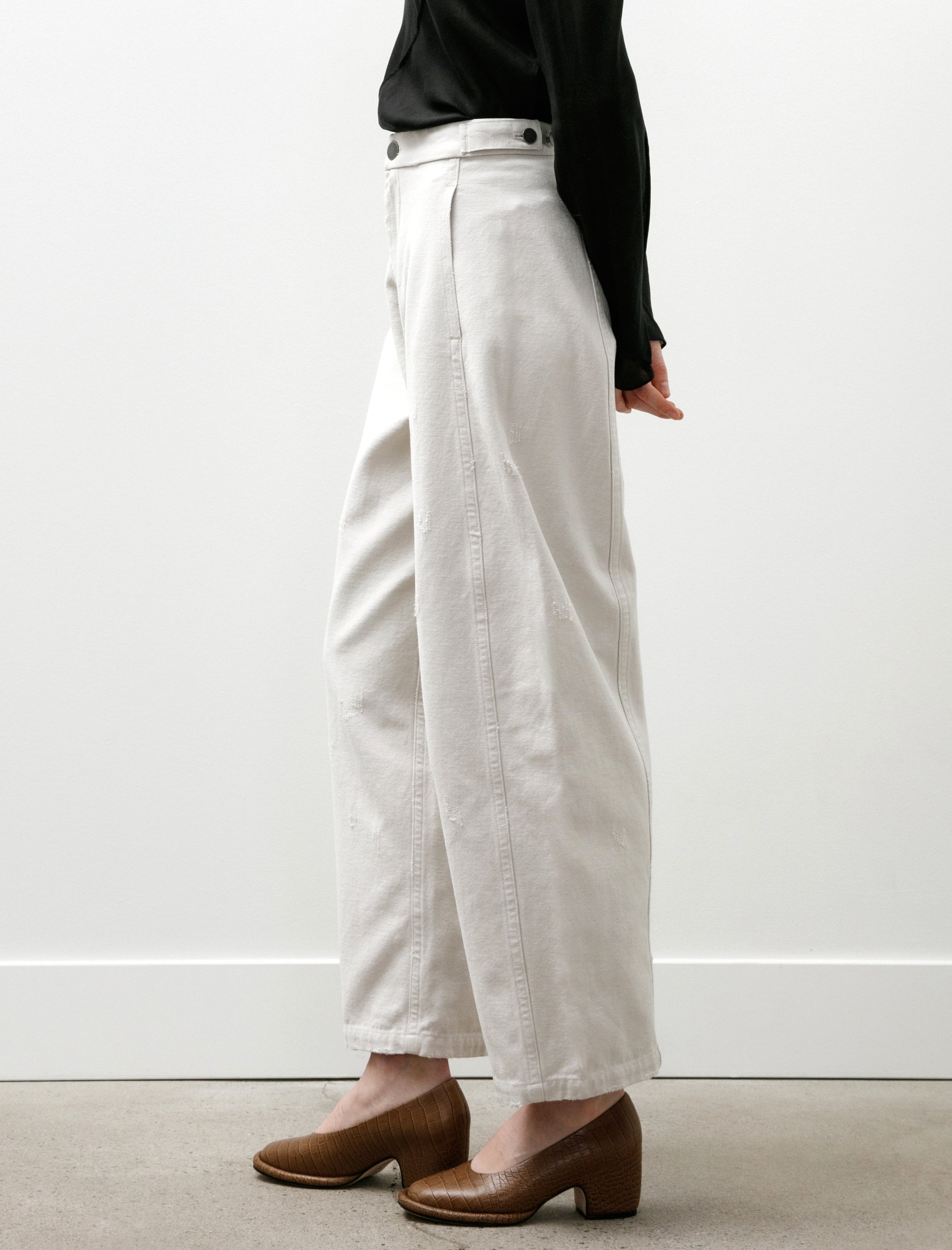 Lauren Manoogian Worn Pants Worn Chalk