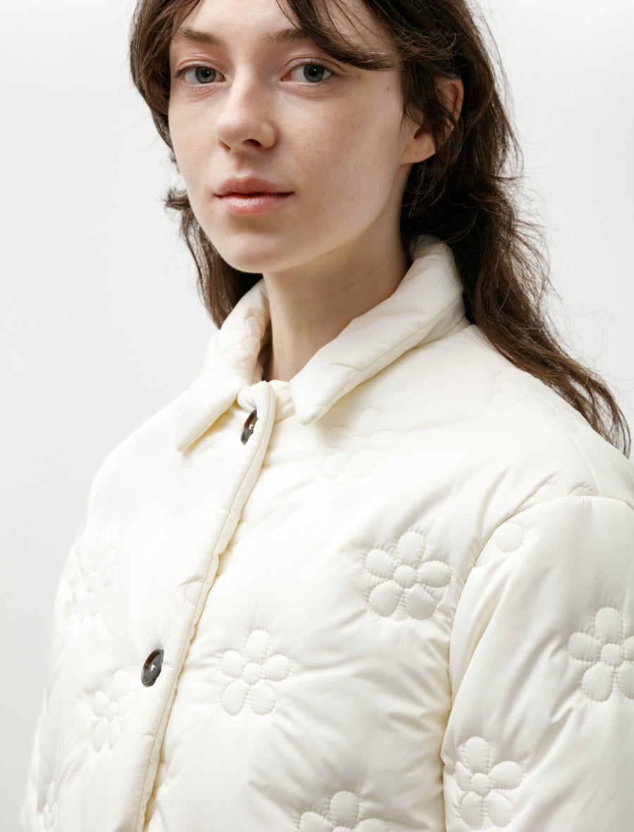 Small Puff Coat Off White - Image 4
