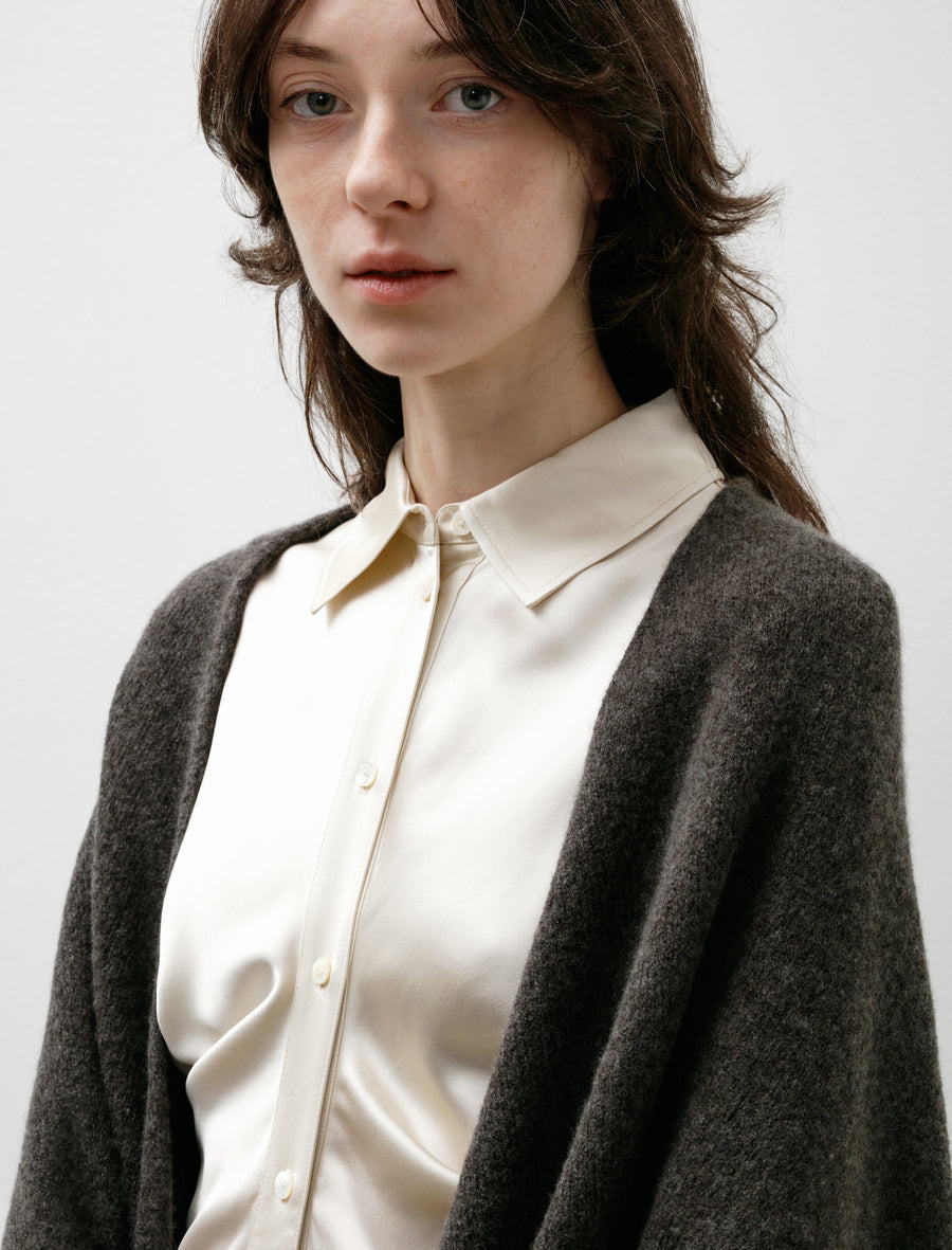 Soft Horizontal Cardigan Blackened - Image 4