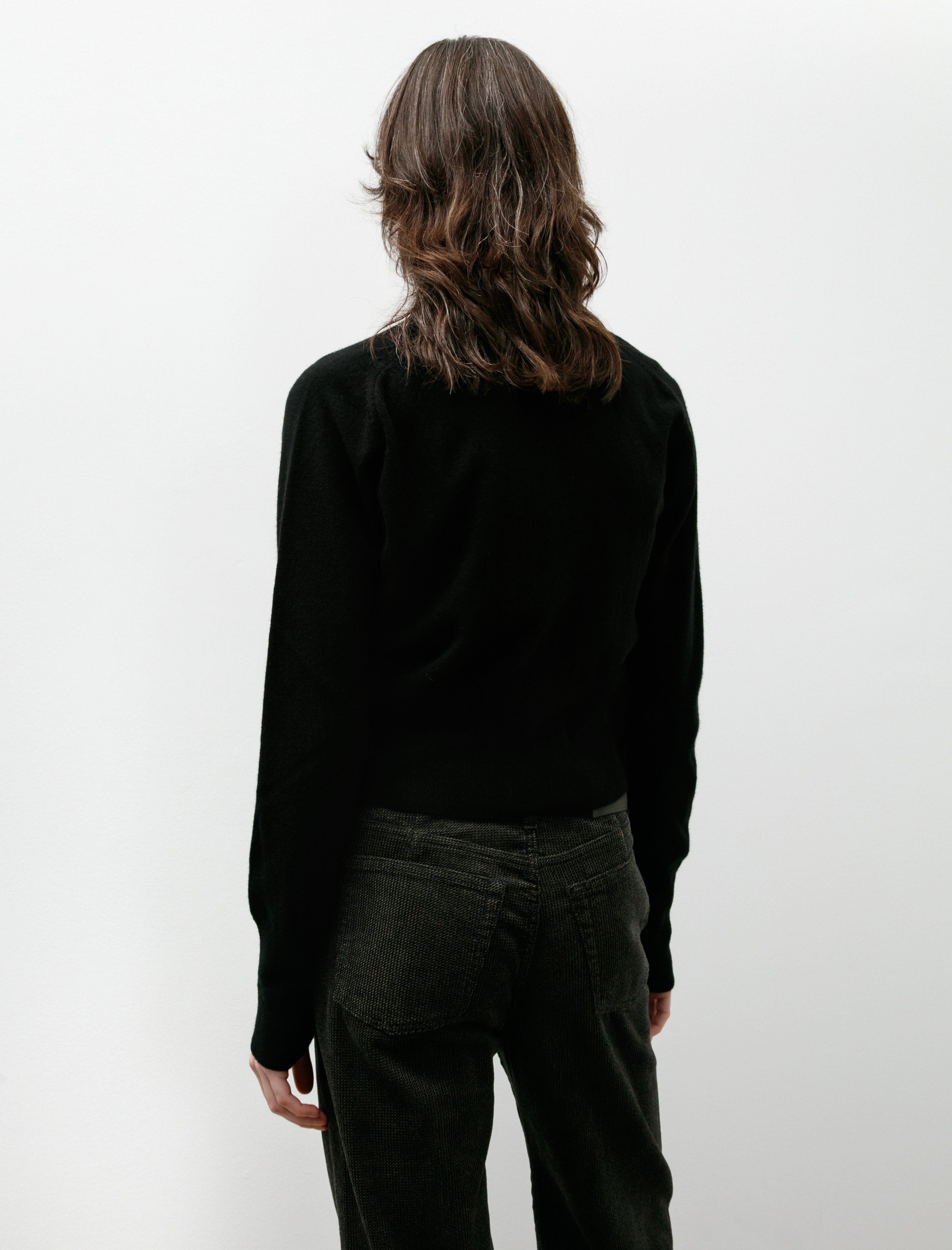 Our Legacy Sharp V-Neck Black Cherub Wool