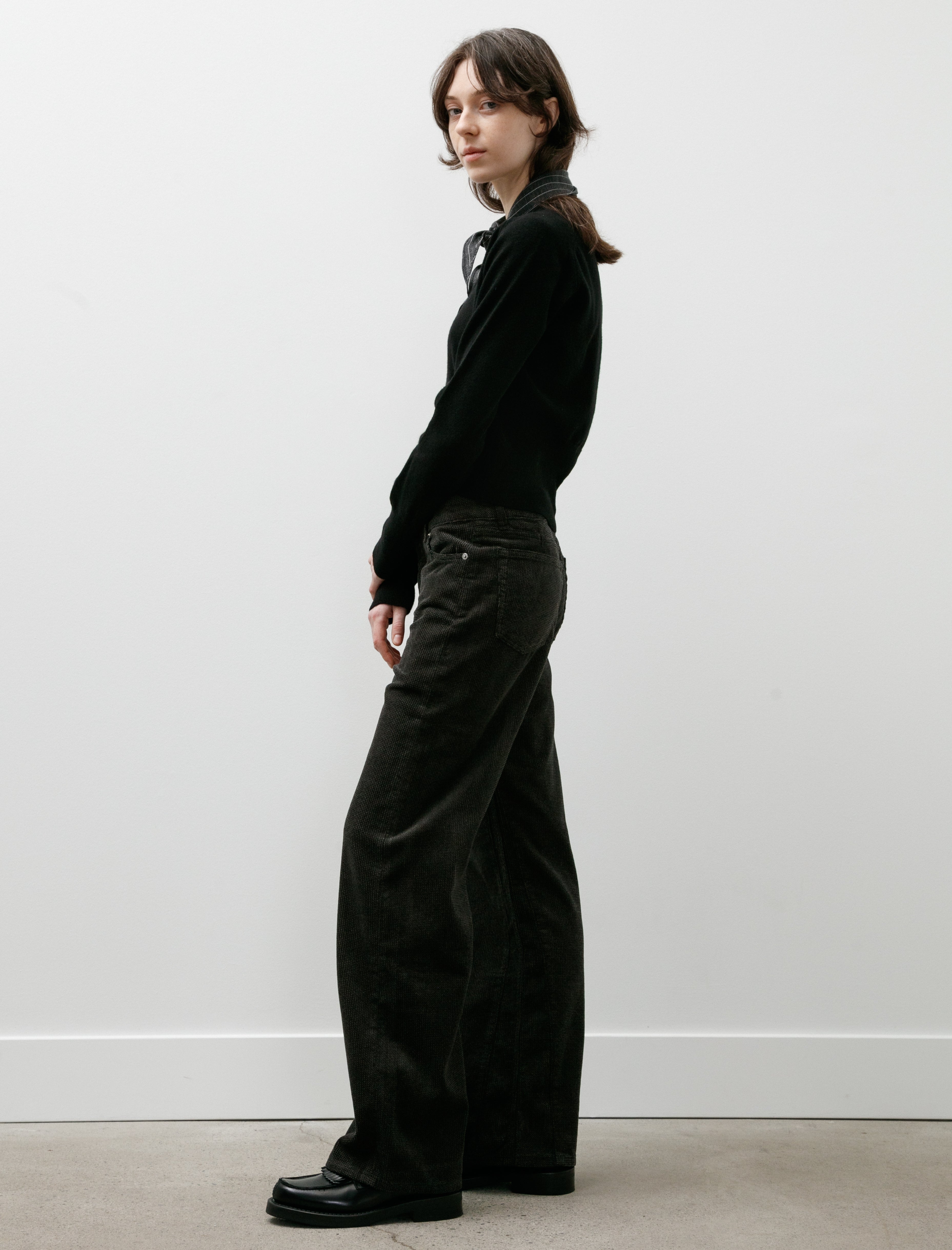 Our Legacy Treble Cut Dark Brown Twill Cord