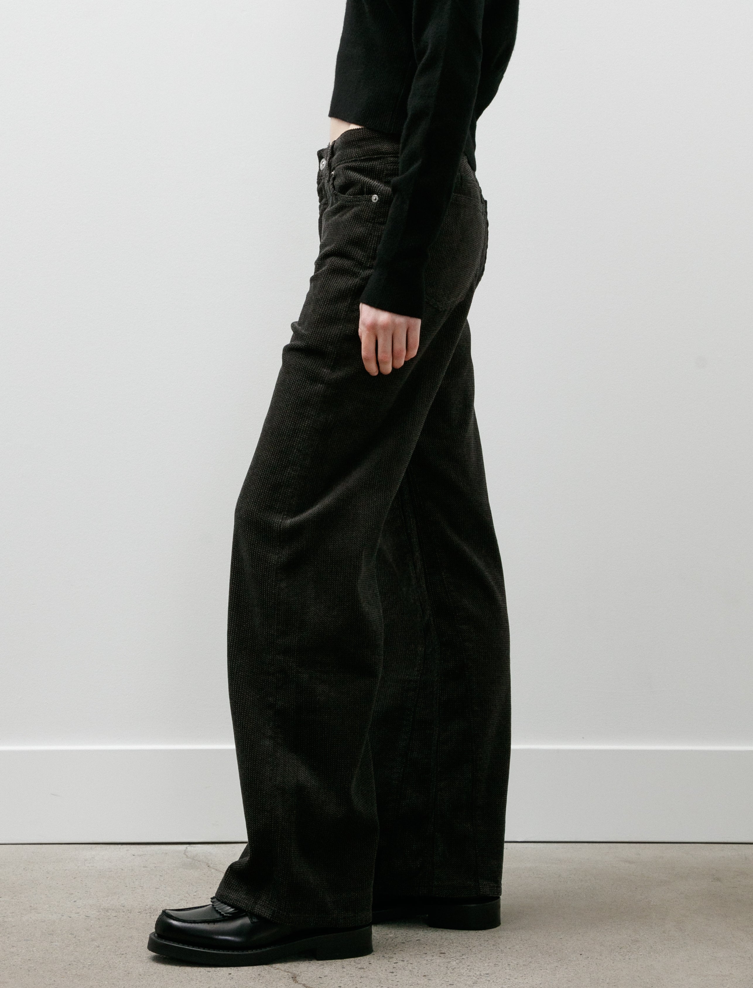 Our Legacy Treble Cut Dark Brown Twill Cord