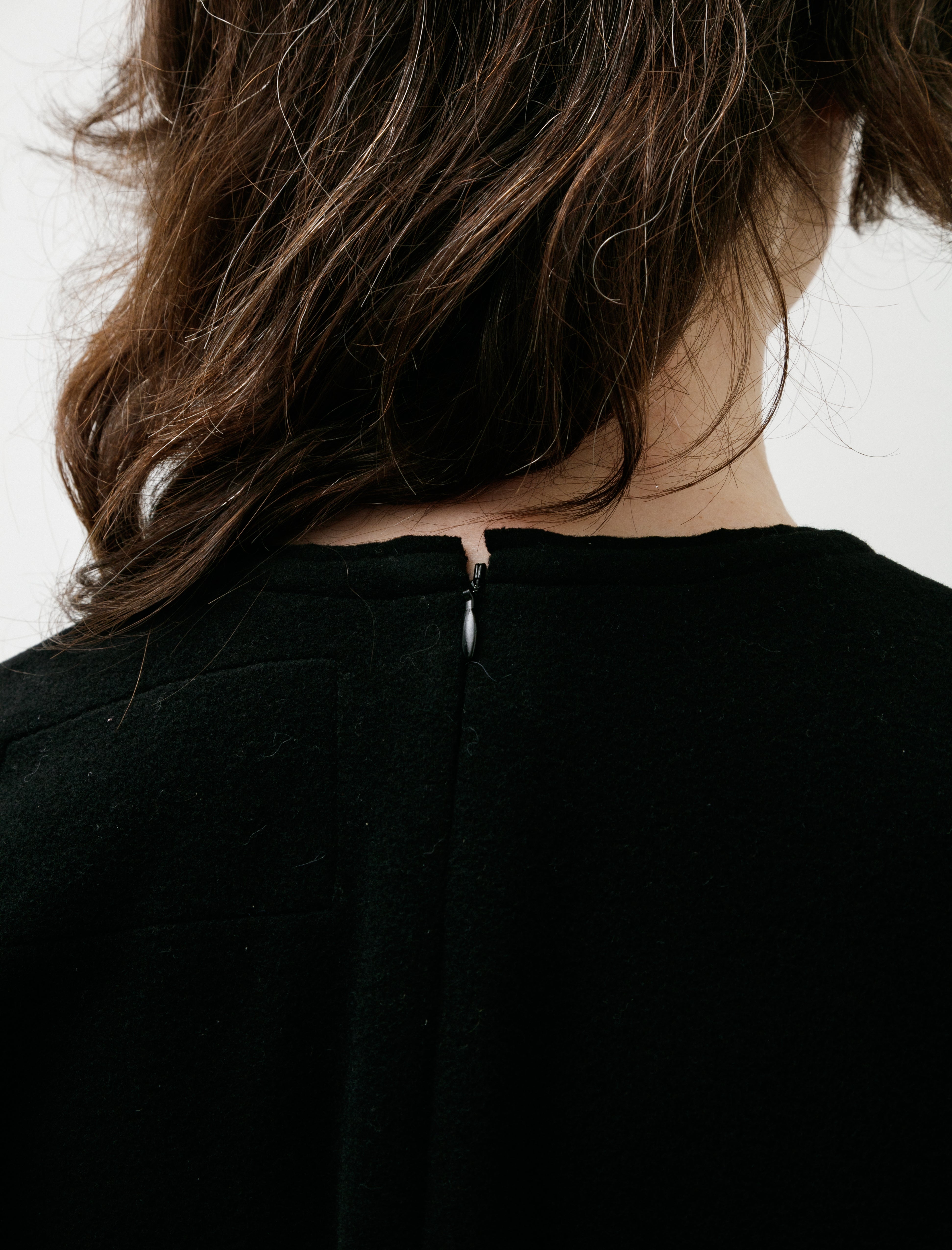 Camiel Fortgens Tailored Tee Top Wool Fleece Black