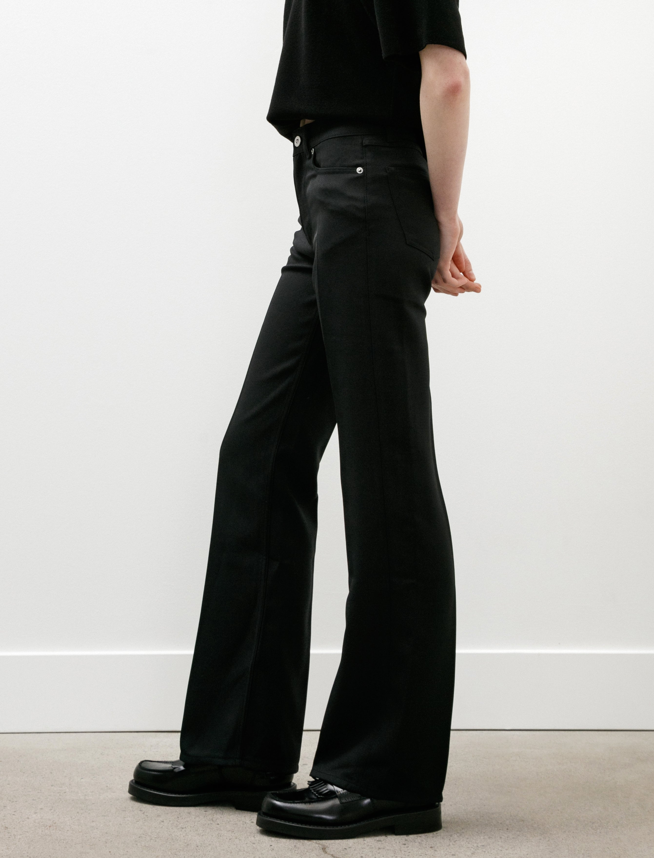 Our Legacy Boot Cut Black Permanent Crease