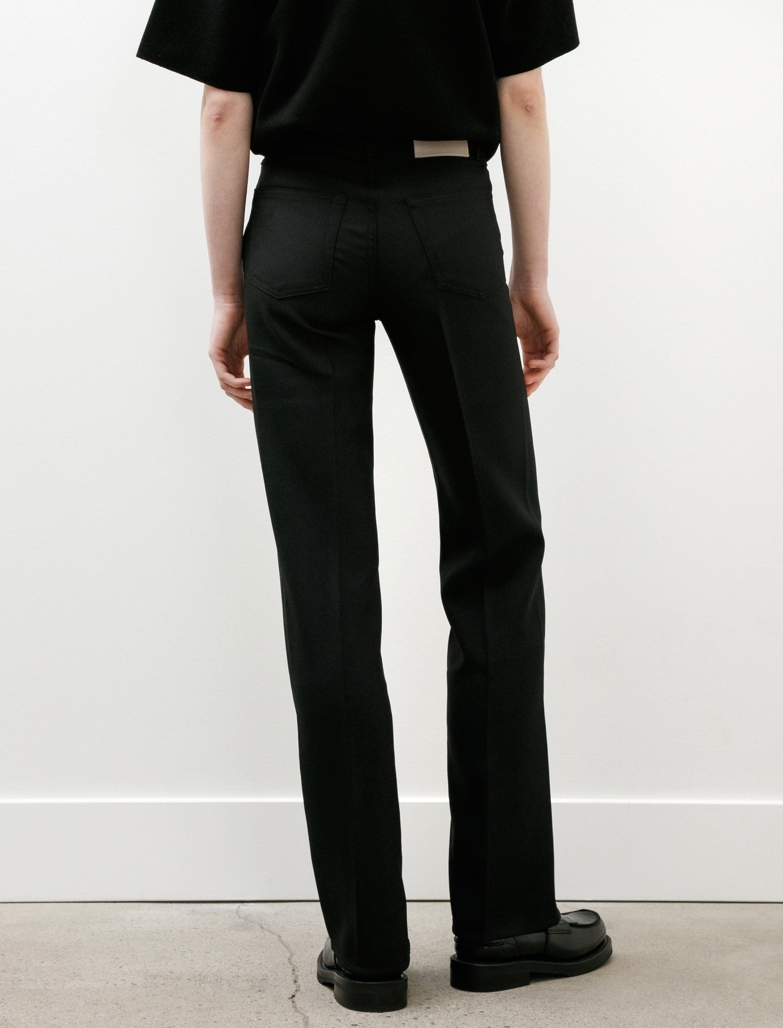 Our Legacy Boot Cut Black Permanent Crease