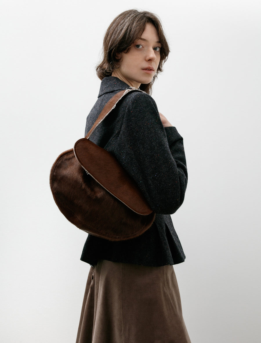 Saddle Bag Brown Leather - Image 2