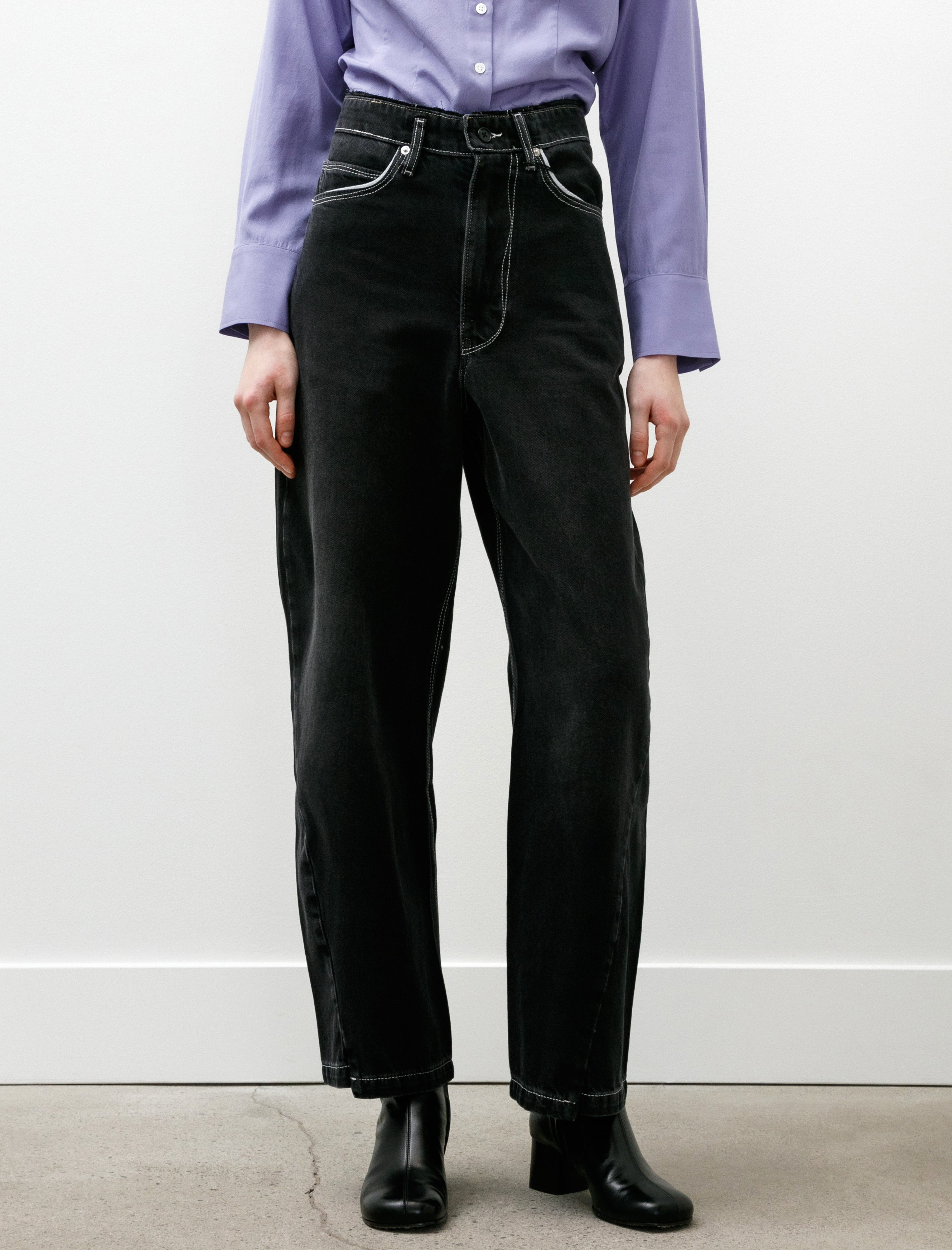 Camiel Fortgens Wobbly Jeans Washed Denim Black