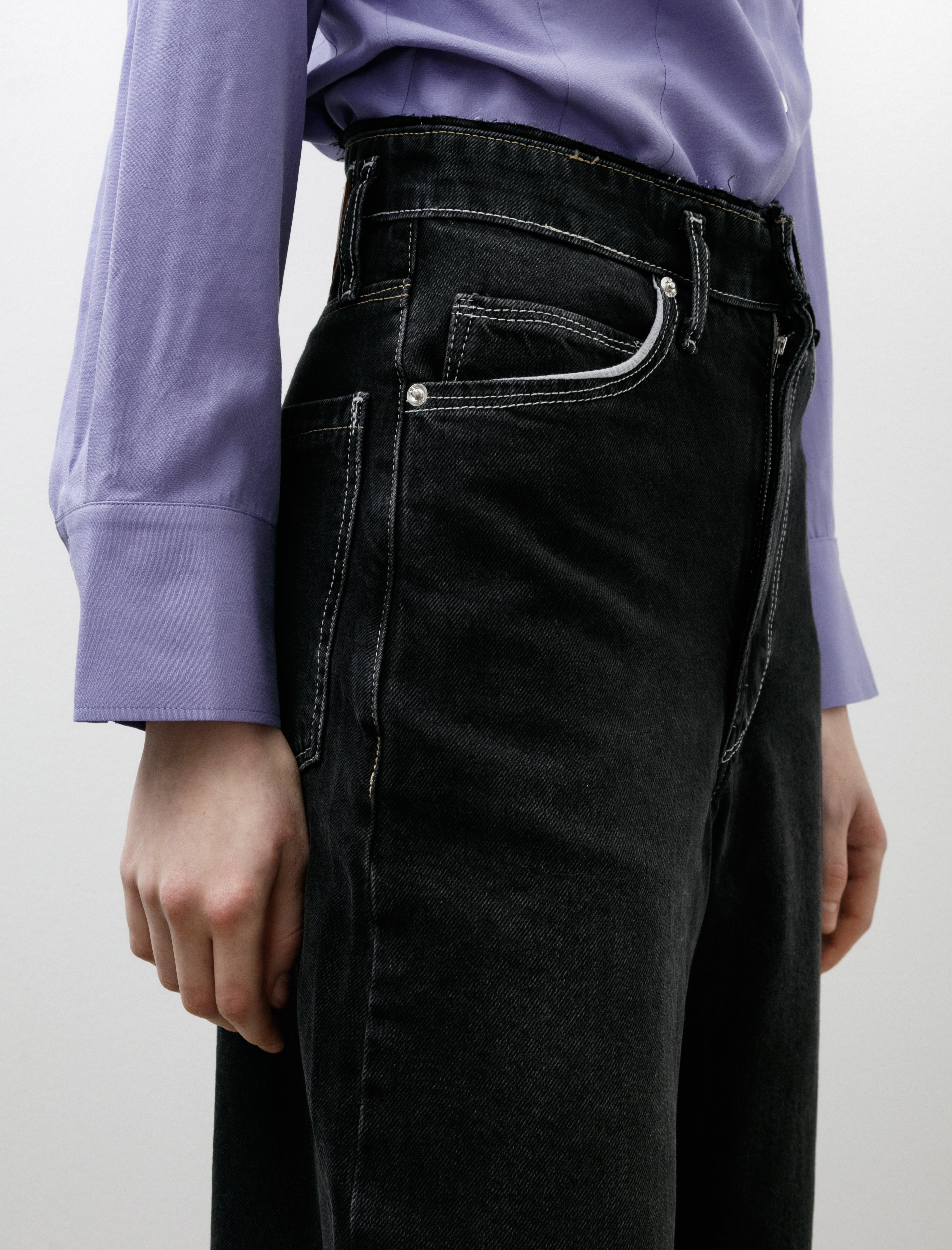 Camiel Fortgens Wobbly Jeans Washed Denim Black