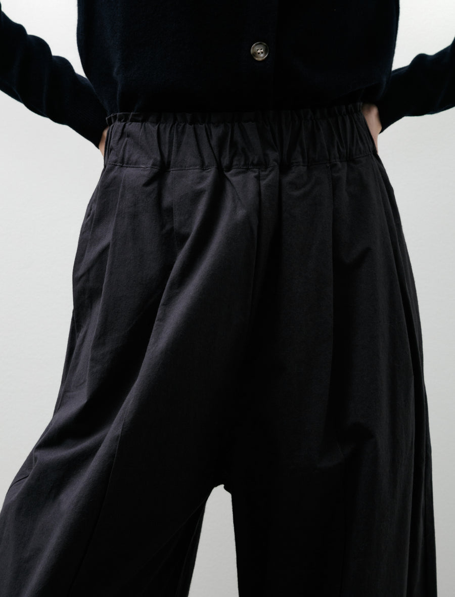 Luce Trouser Pintuck Navy - Image 7